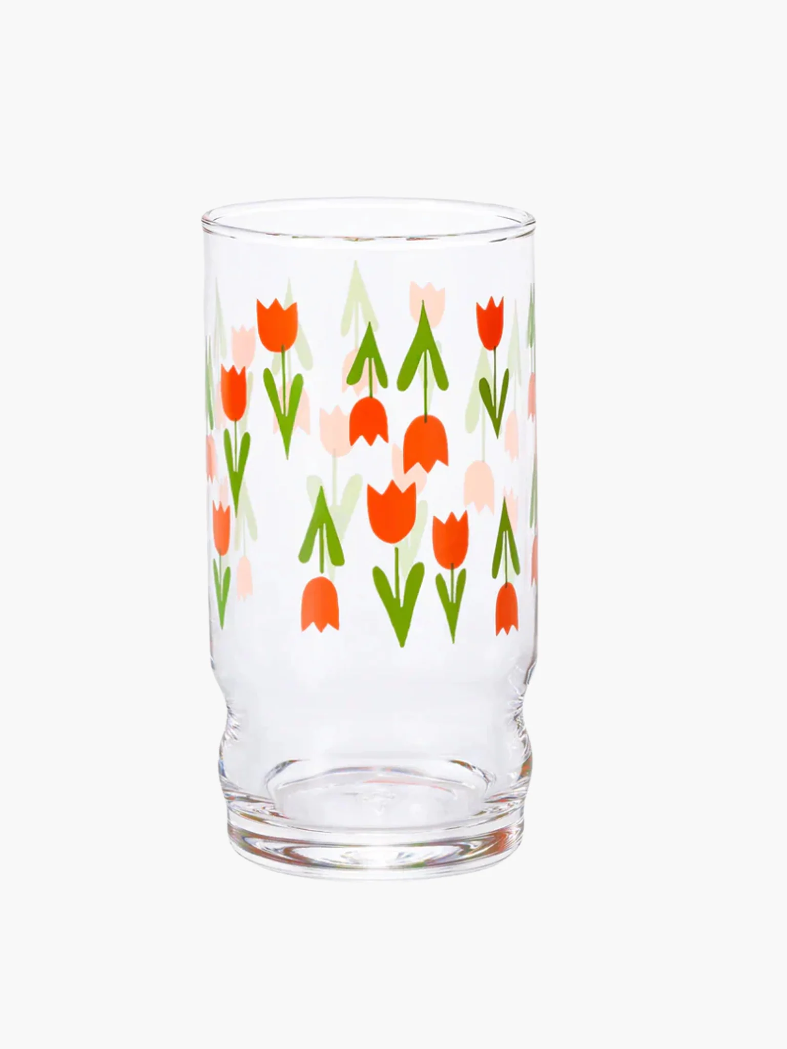 Aderia Retro Glass Tumbler (270ml) - Tulip