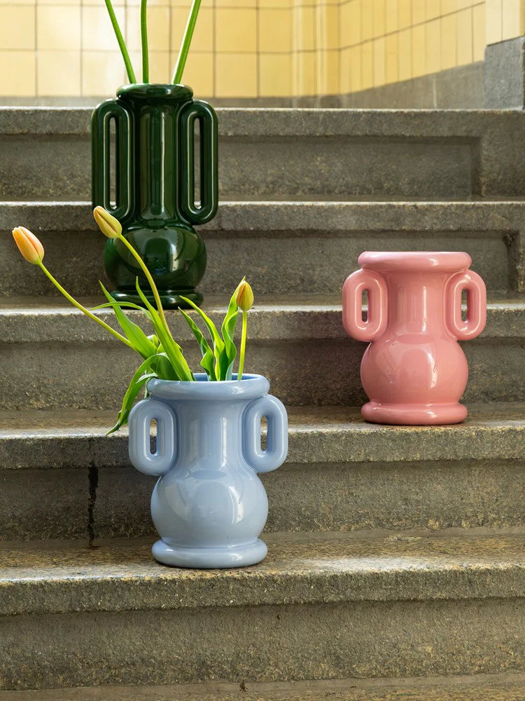 Amphora Vase - Blue - Image 2