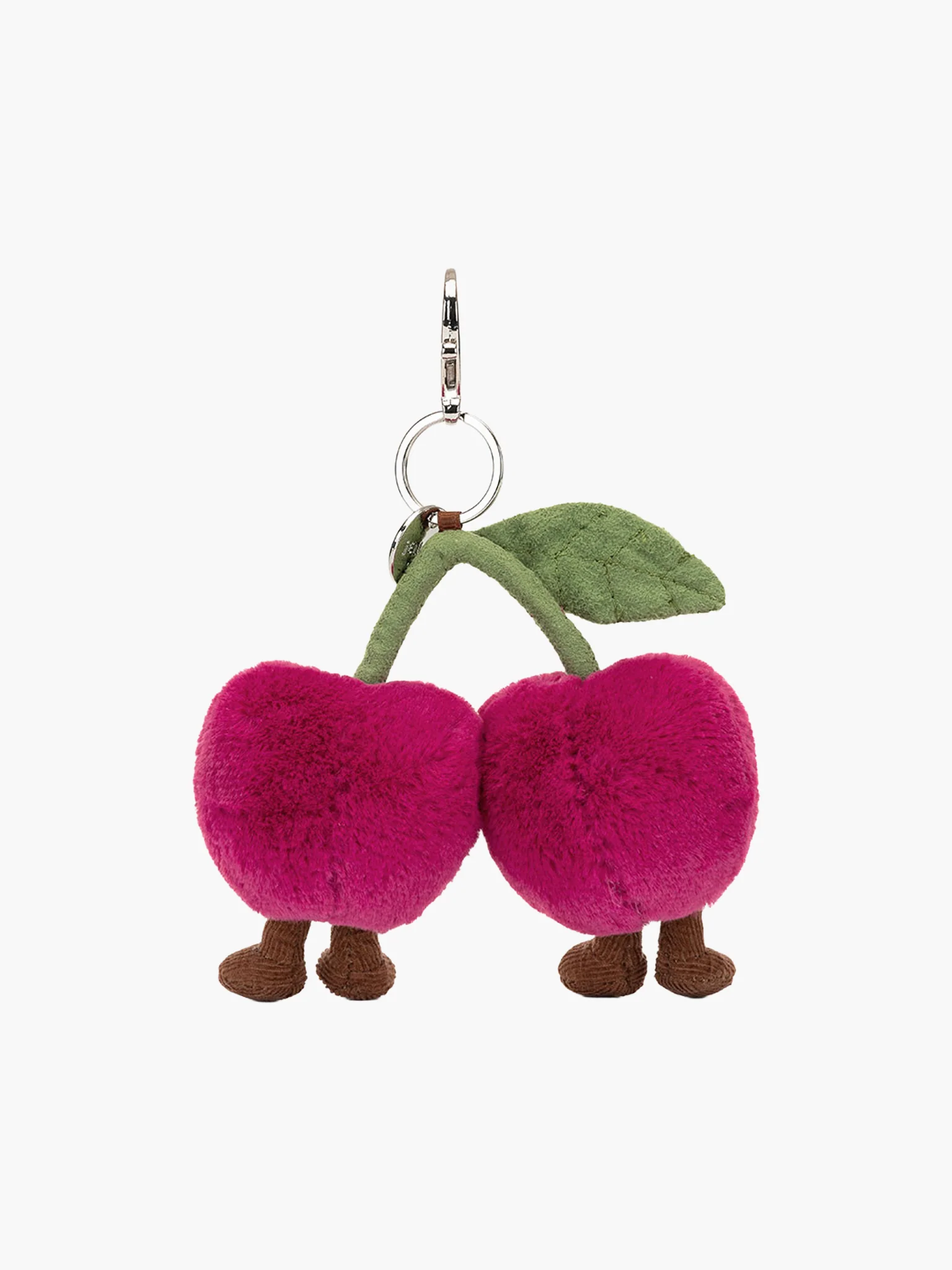 Jellycat Amuseables Cherries Bag Charm - Image 2