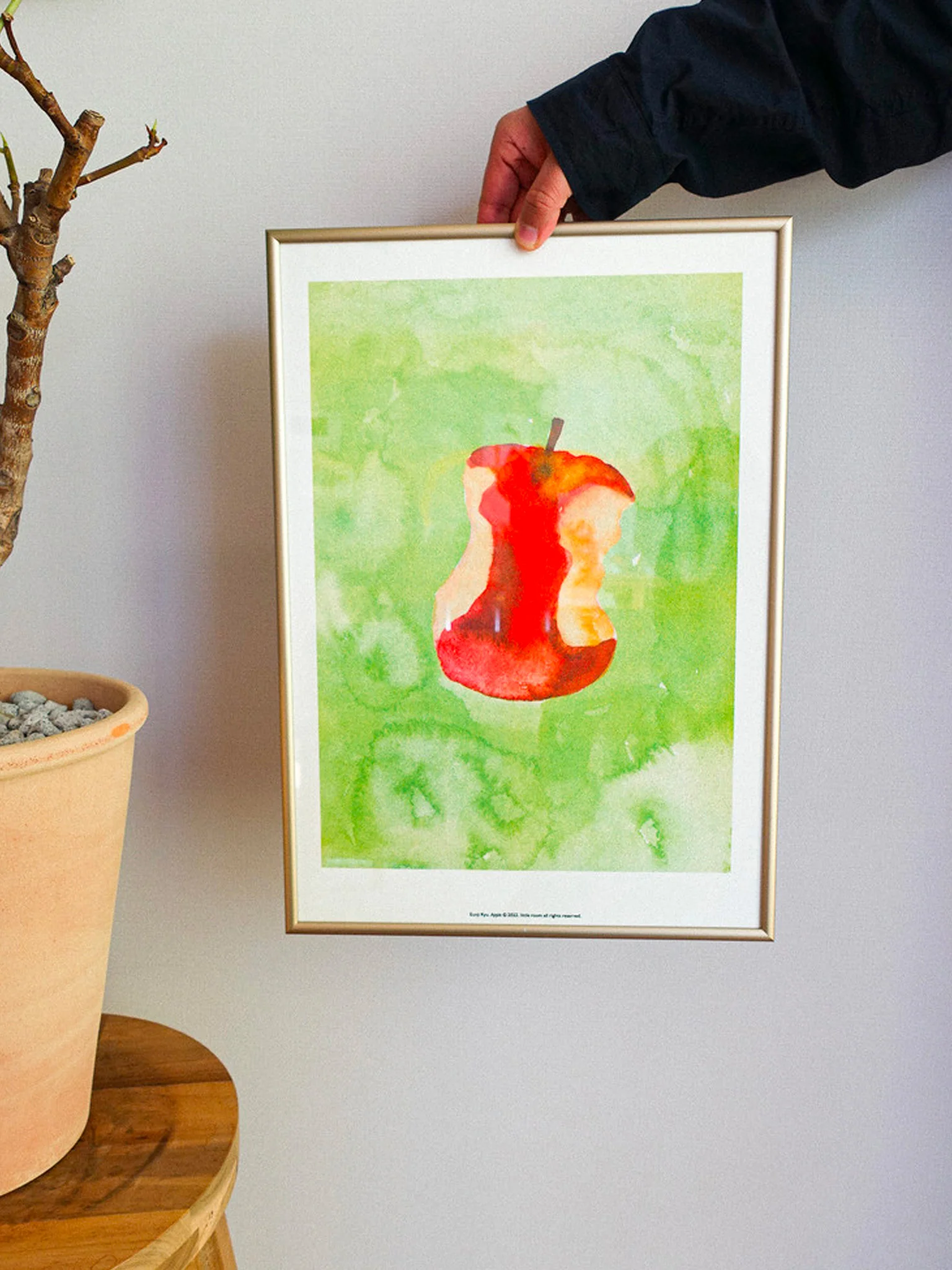 Apple Poster by little room (A3) - Image 3