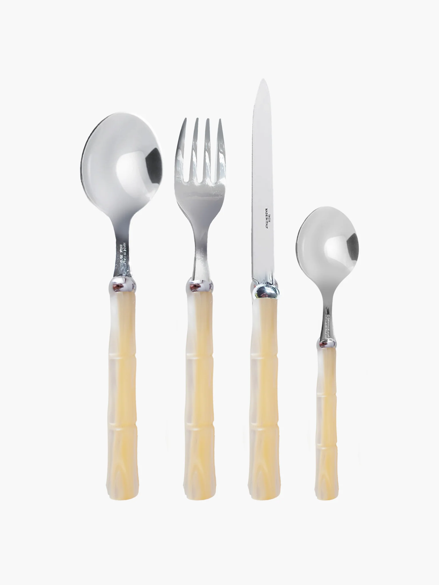 Rivadossi Bamboo Cutlery - Ivory