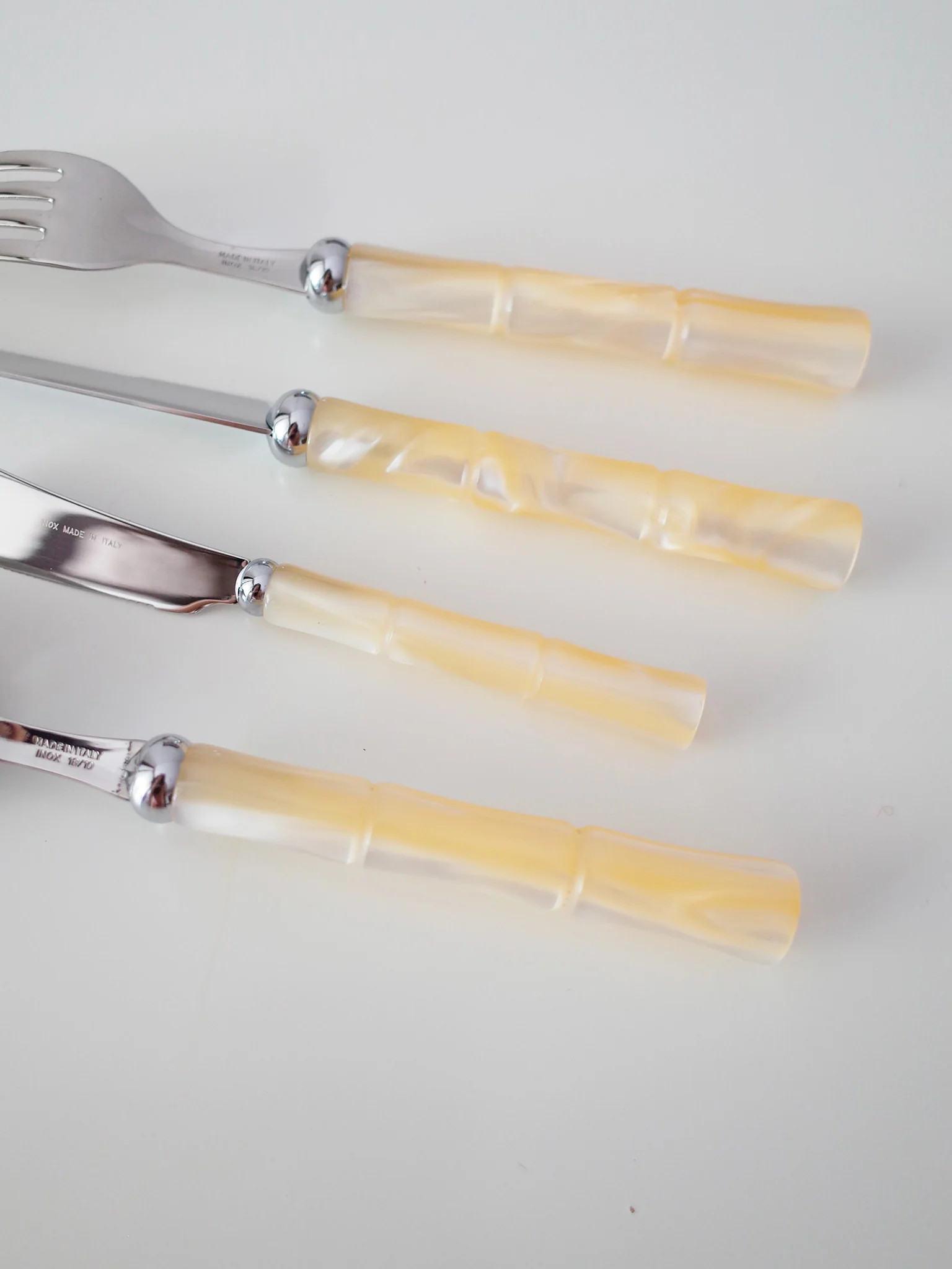 Rivadossi Bamboo Cutlery - Ivory - Image 2