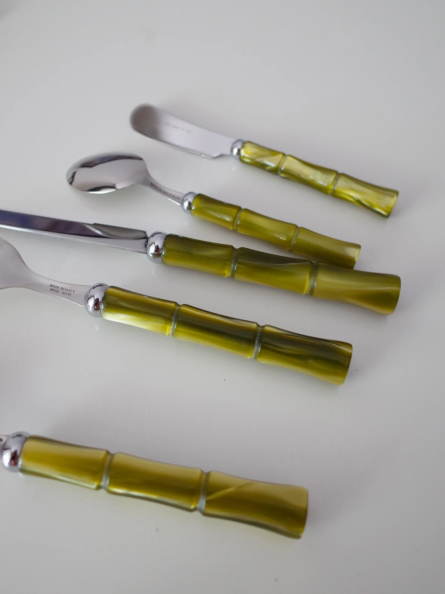 Rivadossi Bamboo Cutlery - Olive - Image 3
