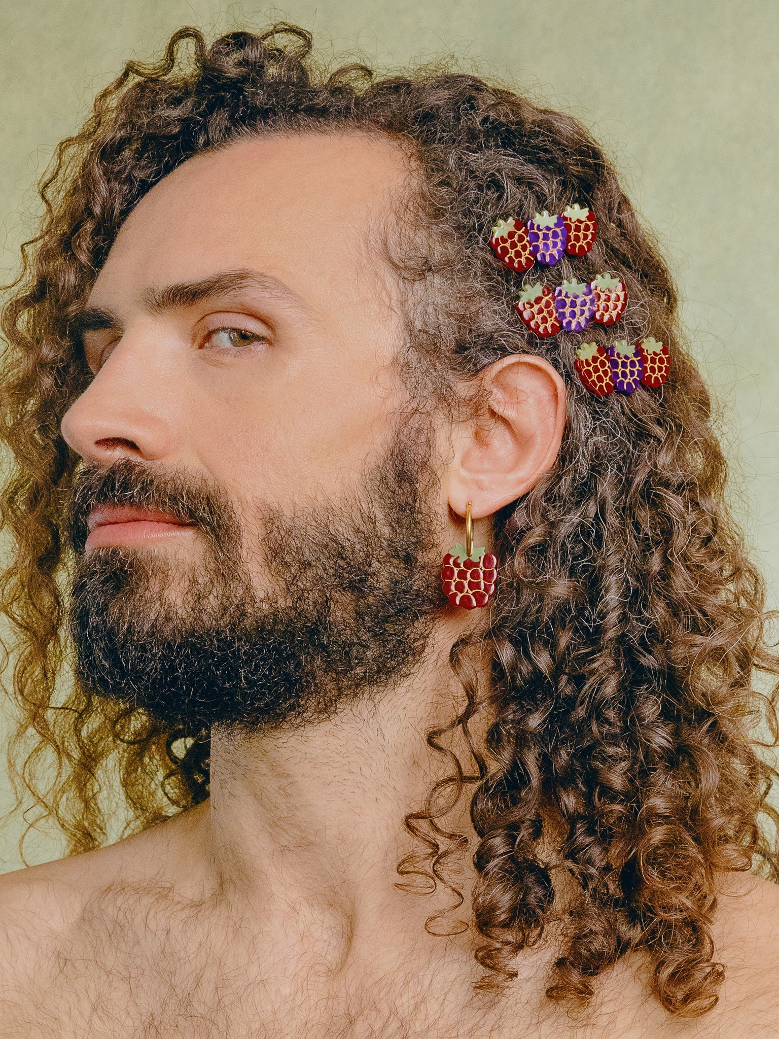 Berries Hair Clip - Image 2