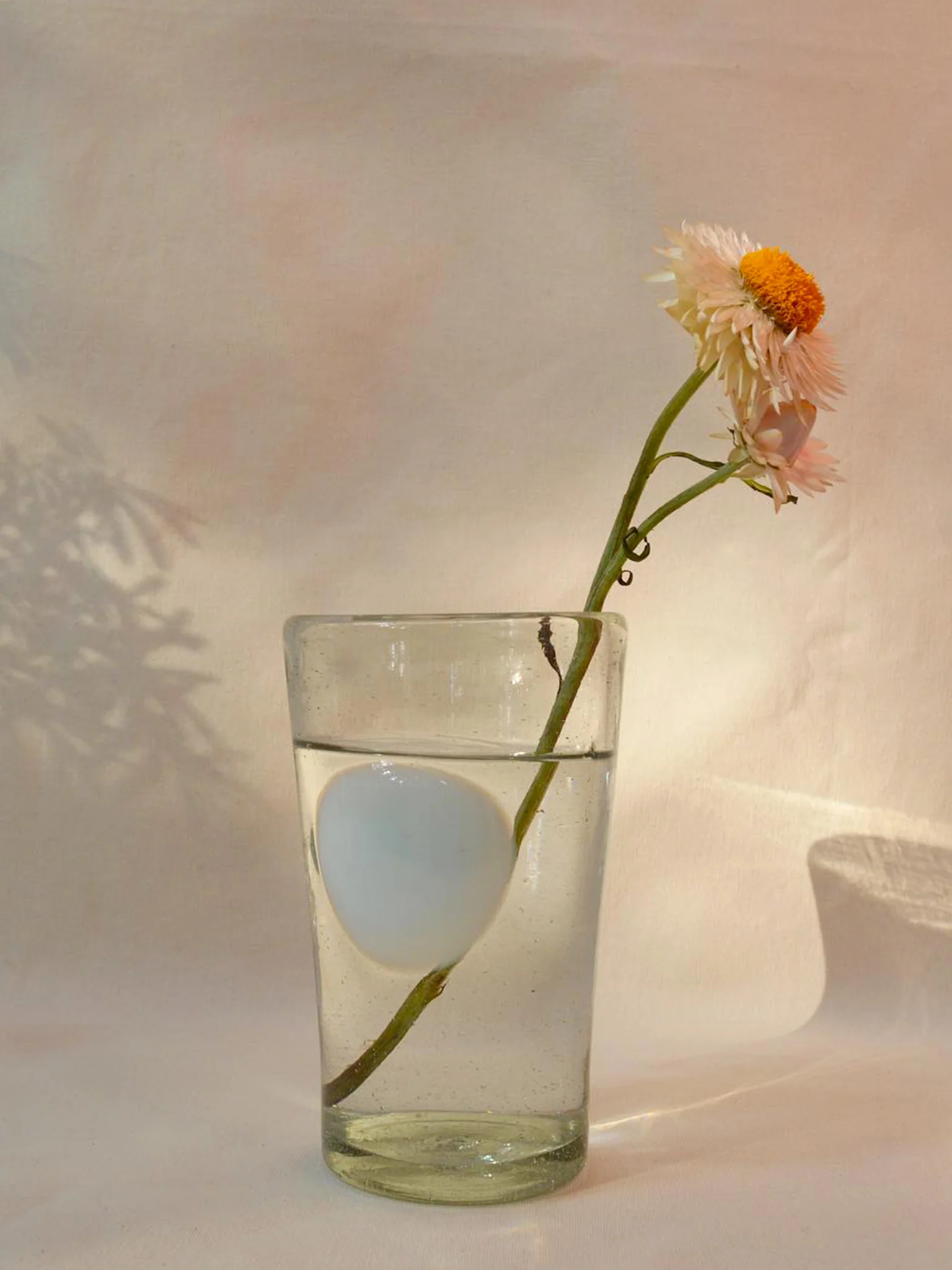 Lunares Glass Large (480ml) - White - Image 2