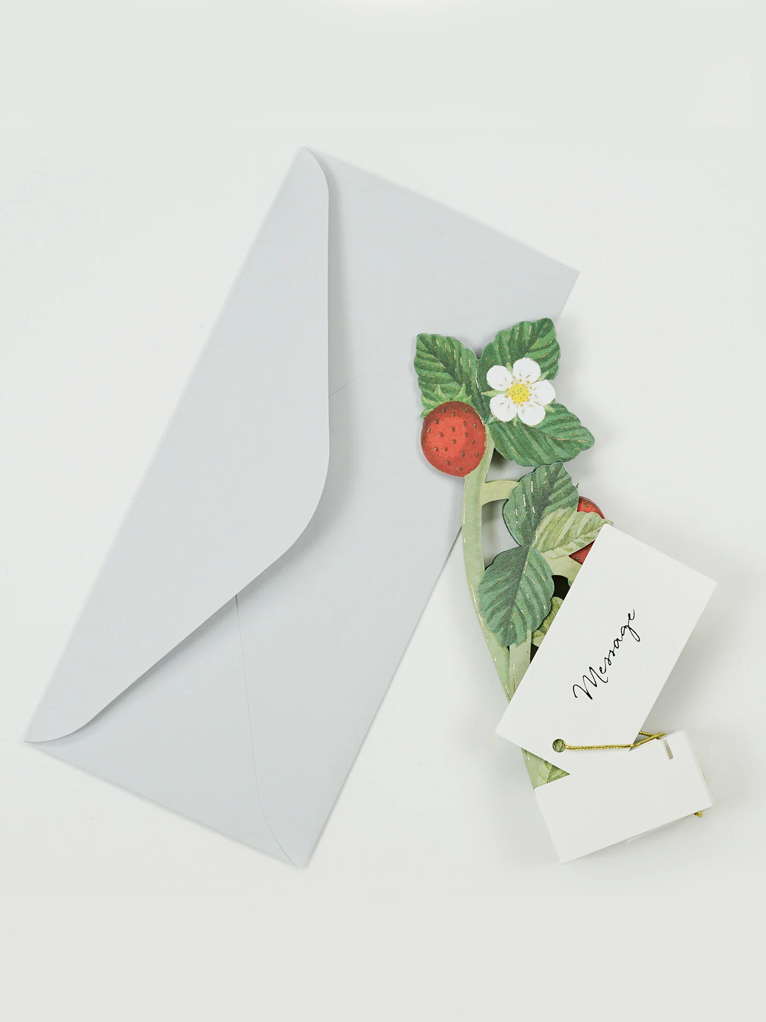 Birthday Mini Blooming Pop-Up Card - Strawberry - Image 2