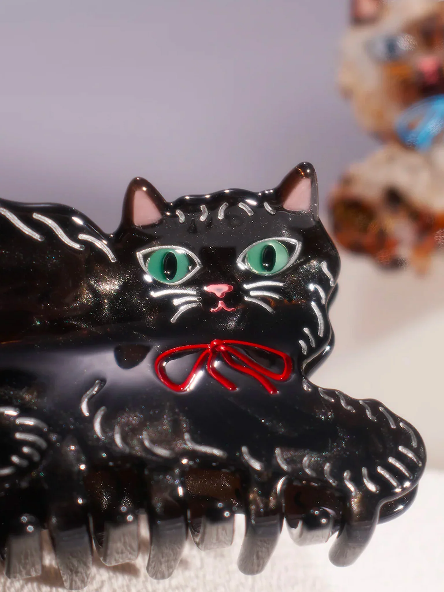Pretty Kitty Hair Claw - Black - Image 2