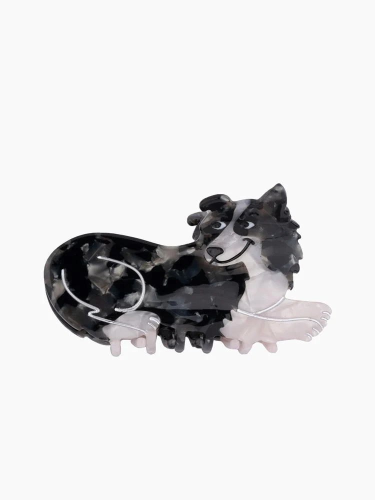 Border Collie Hair Claw