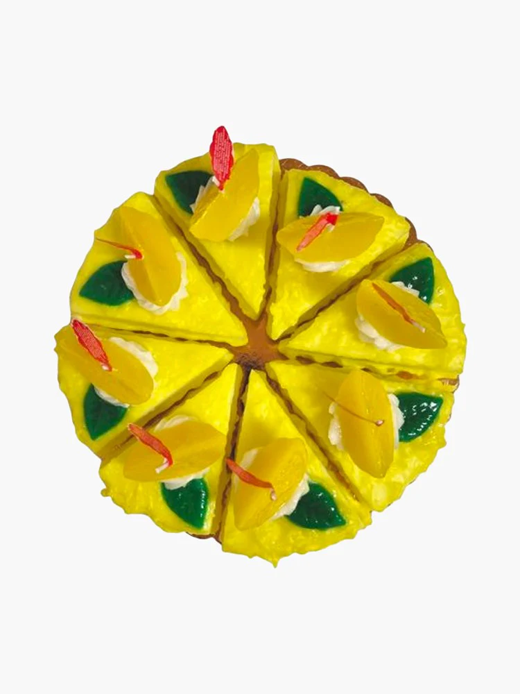 Cake Slice Candle - Lemon - Image 4