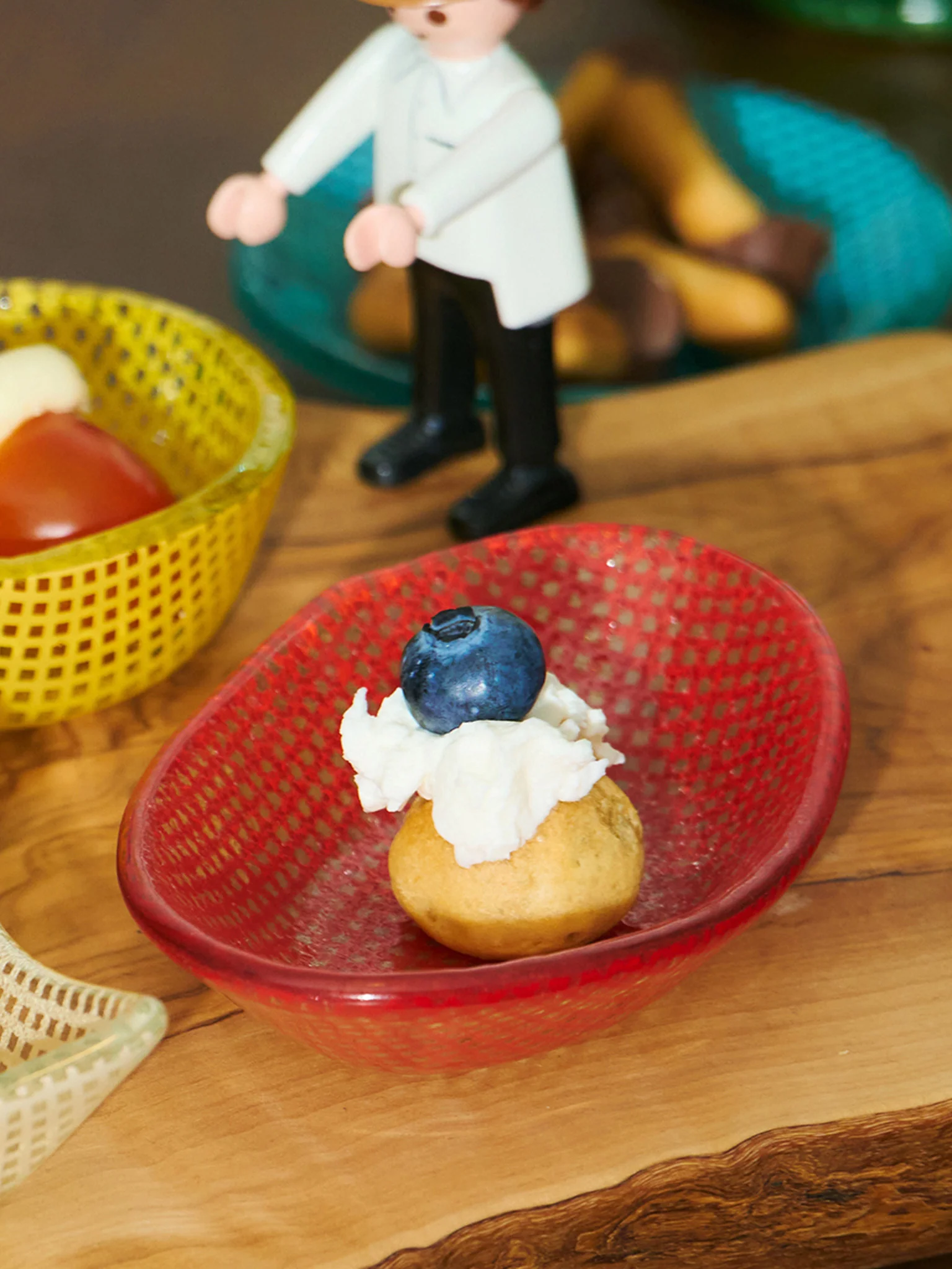 Checky Almond Sauce Bowl (7cm) - Image 10