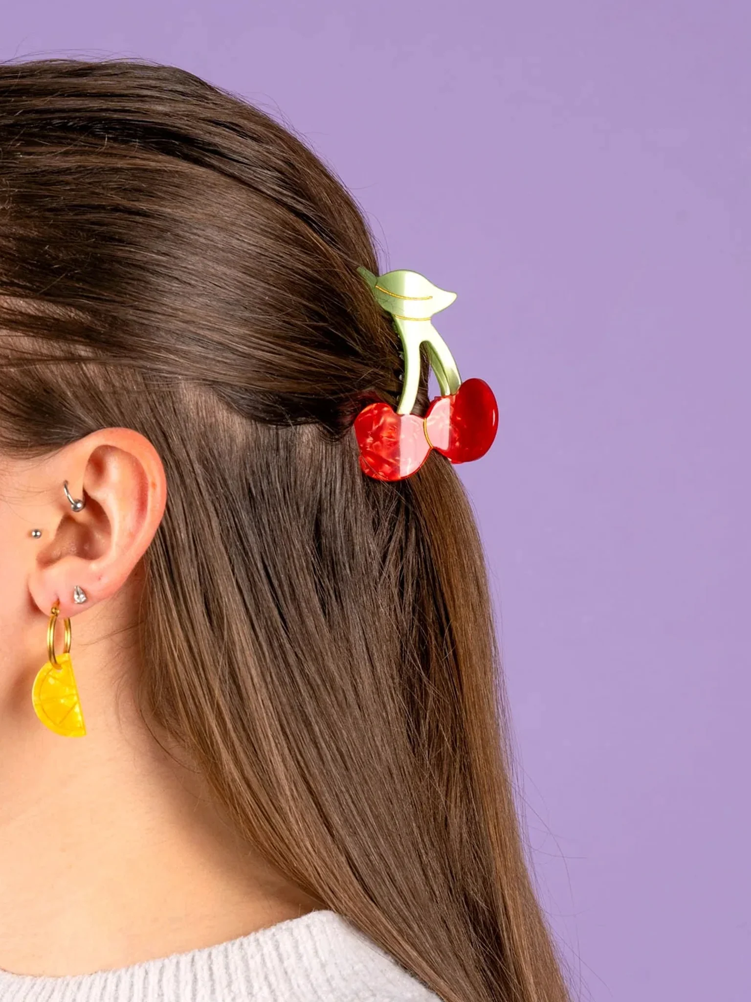 Cherry Hair Claw - Image 2
