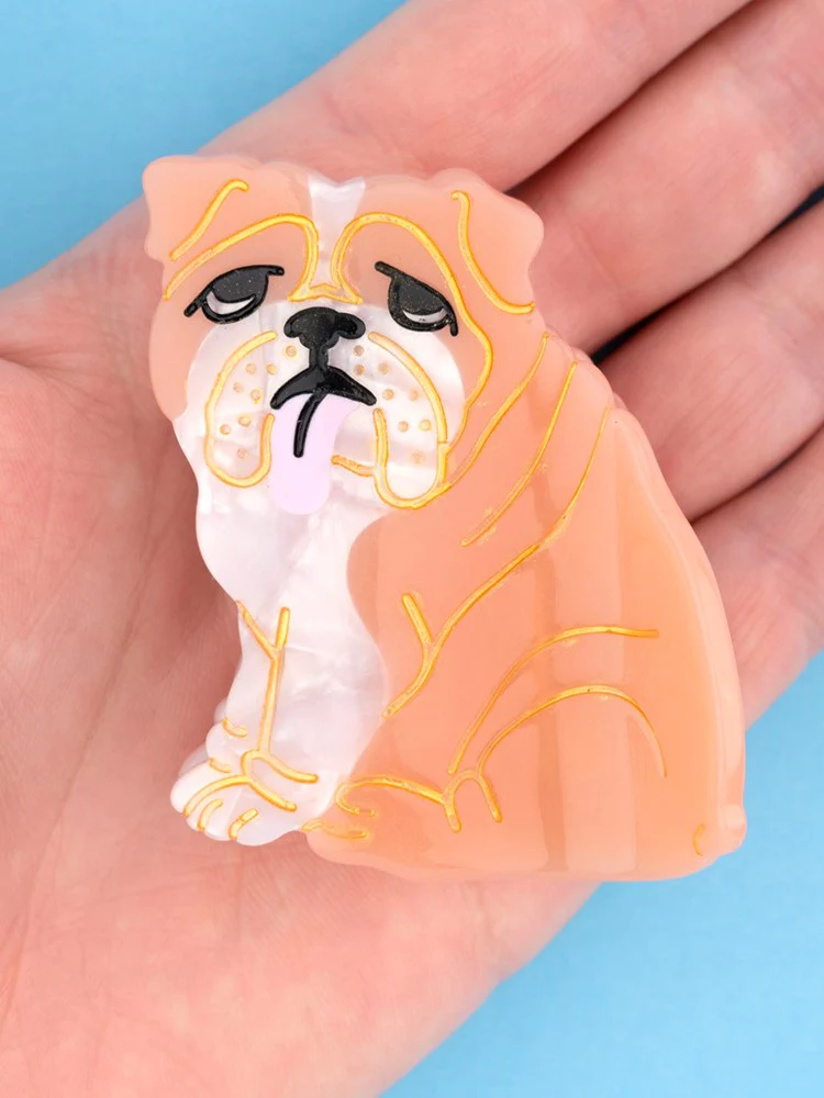English Bulldog Hair Claw - Image 3