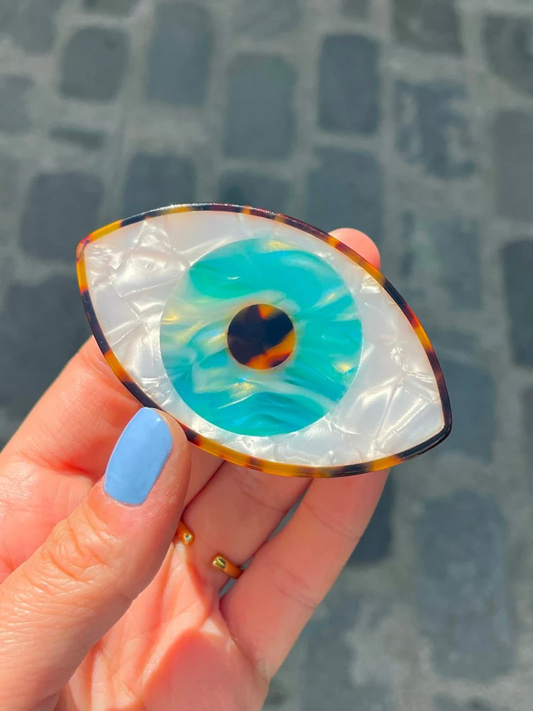 Eye Hair Claw - Blue - Image 2