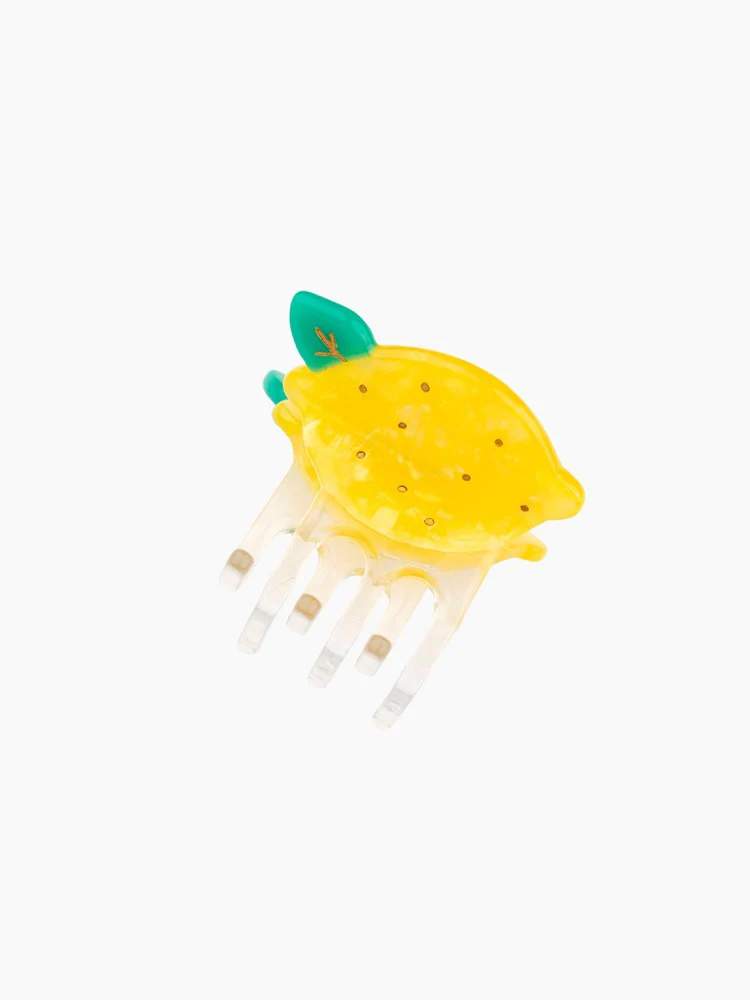 Lemon Mini Hair Claw