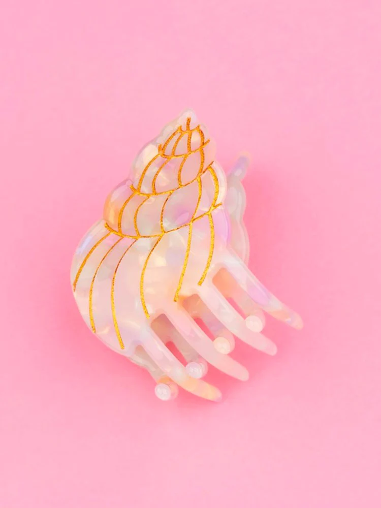 Shell Mini Hair Claw - Image 3