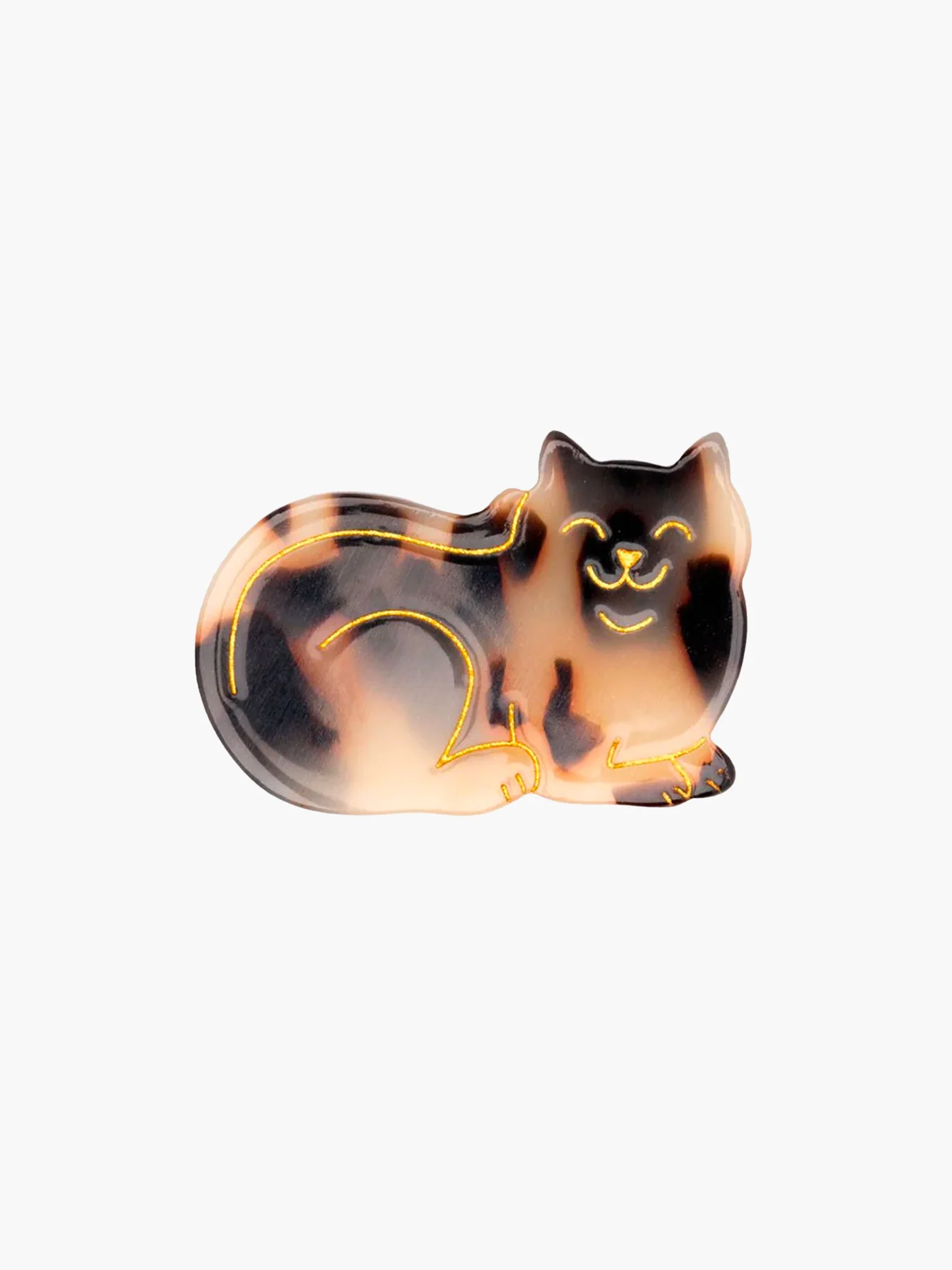 Tabby Cat Hair Clip