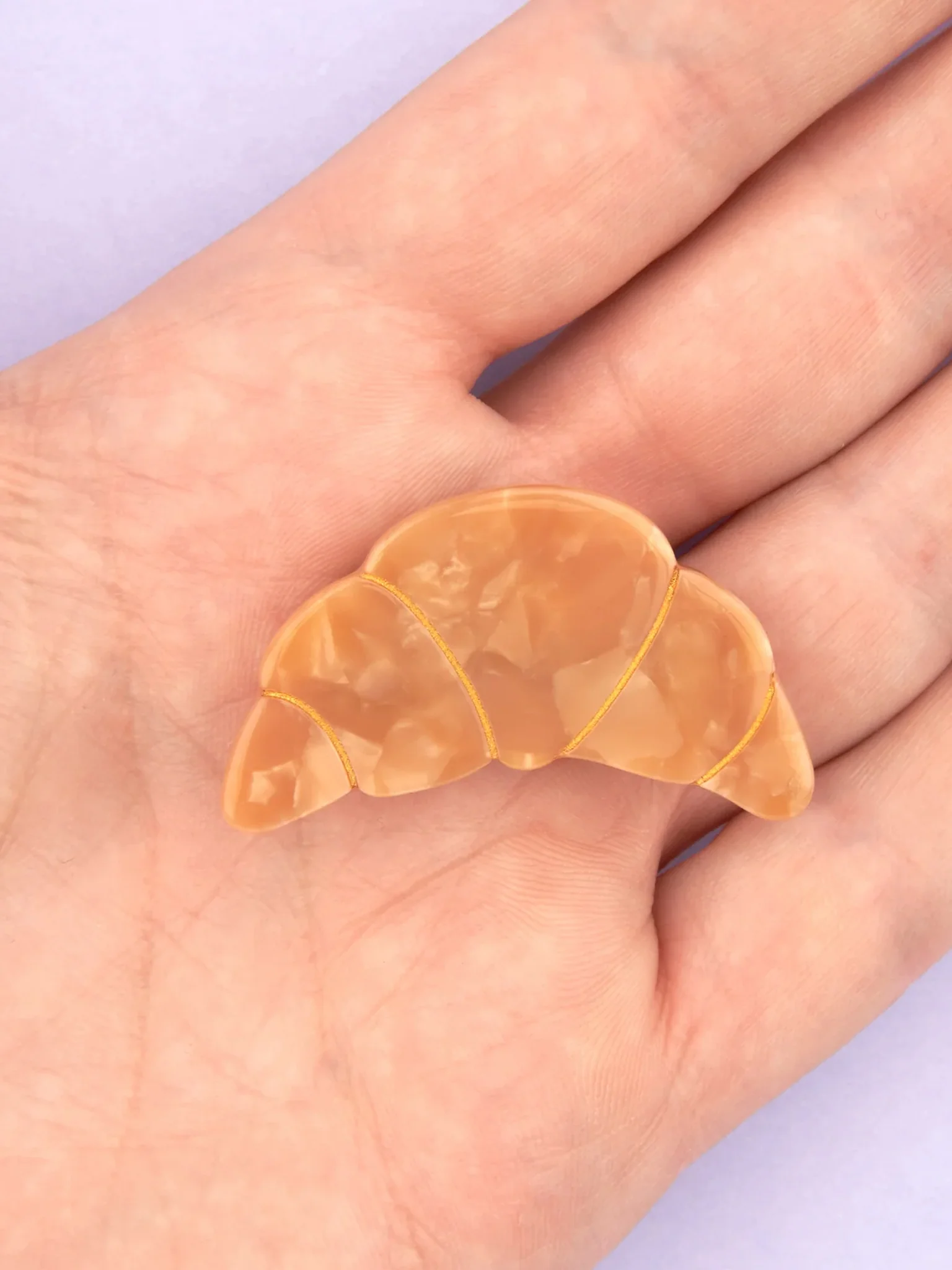 Croissant Hair Clip - Image 4