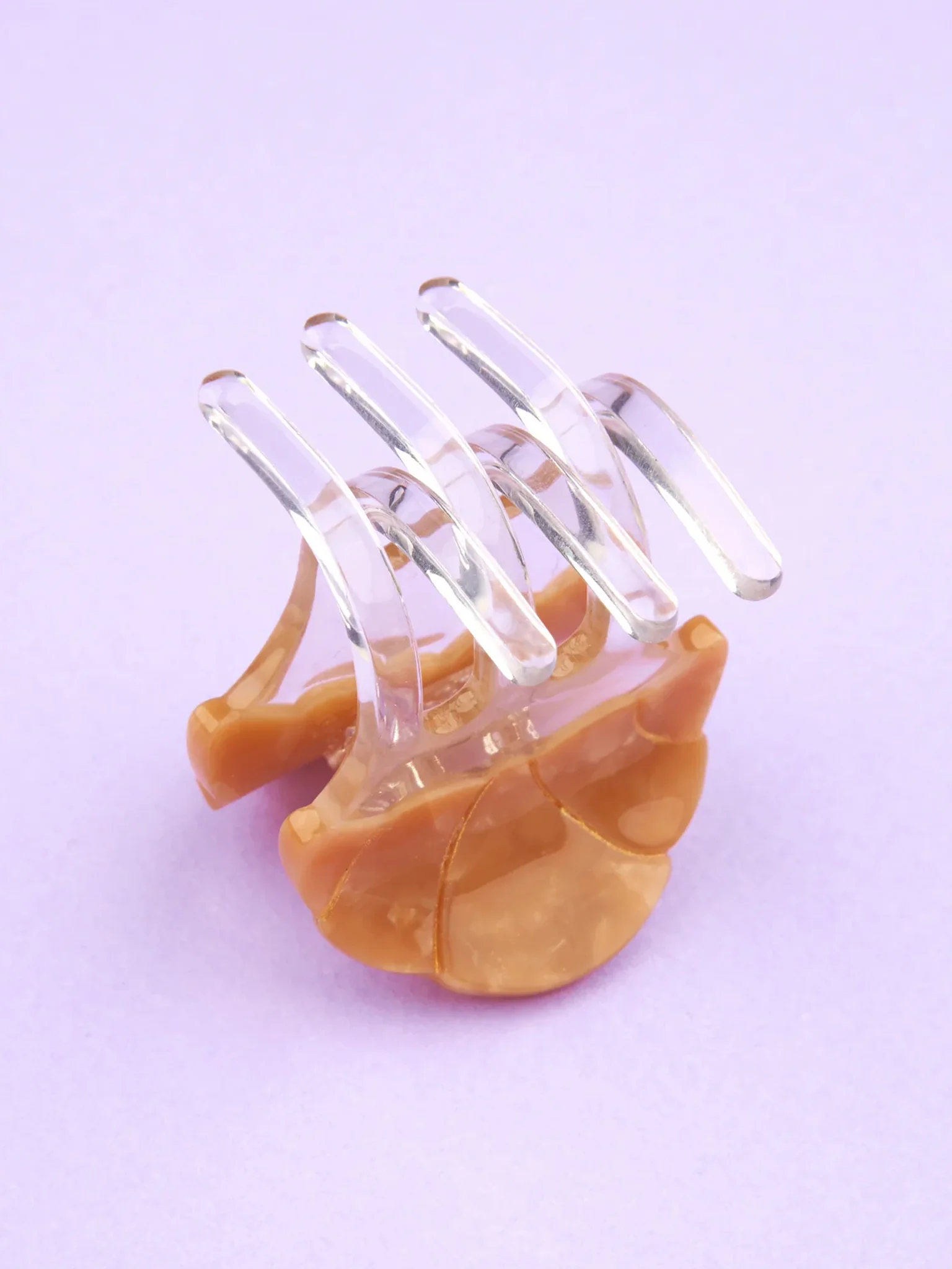 Croissant Mini Hair Claw - Image 3