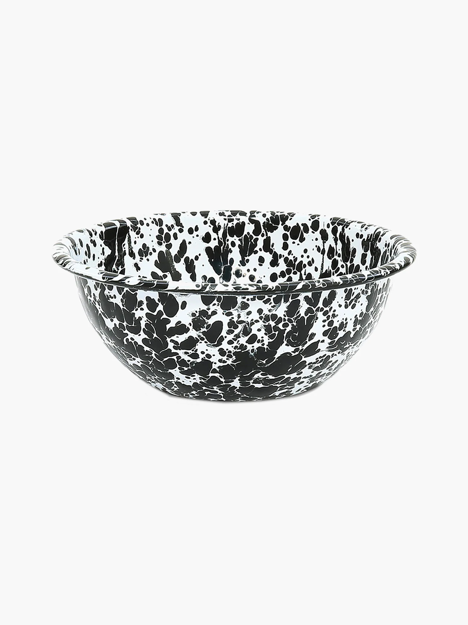 Splatter Cereal Bowl (16cm) - Black