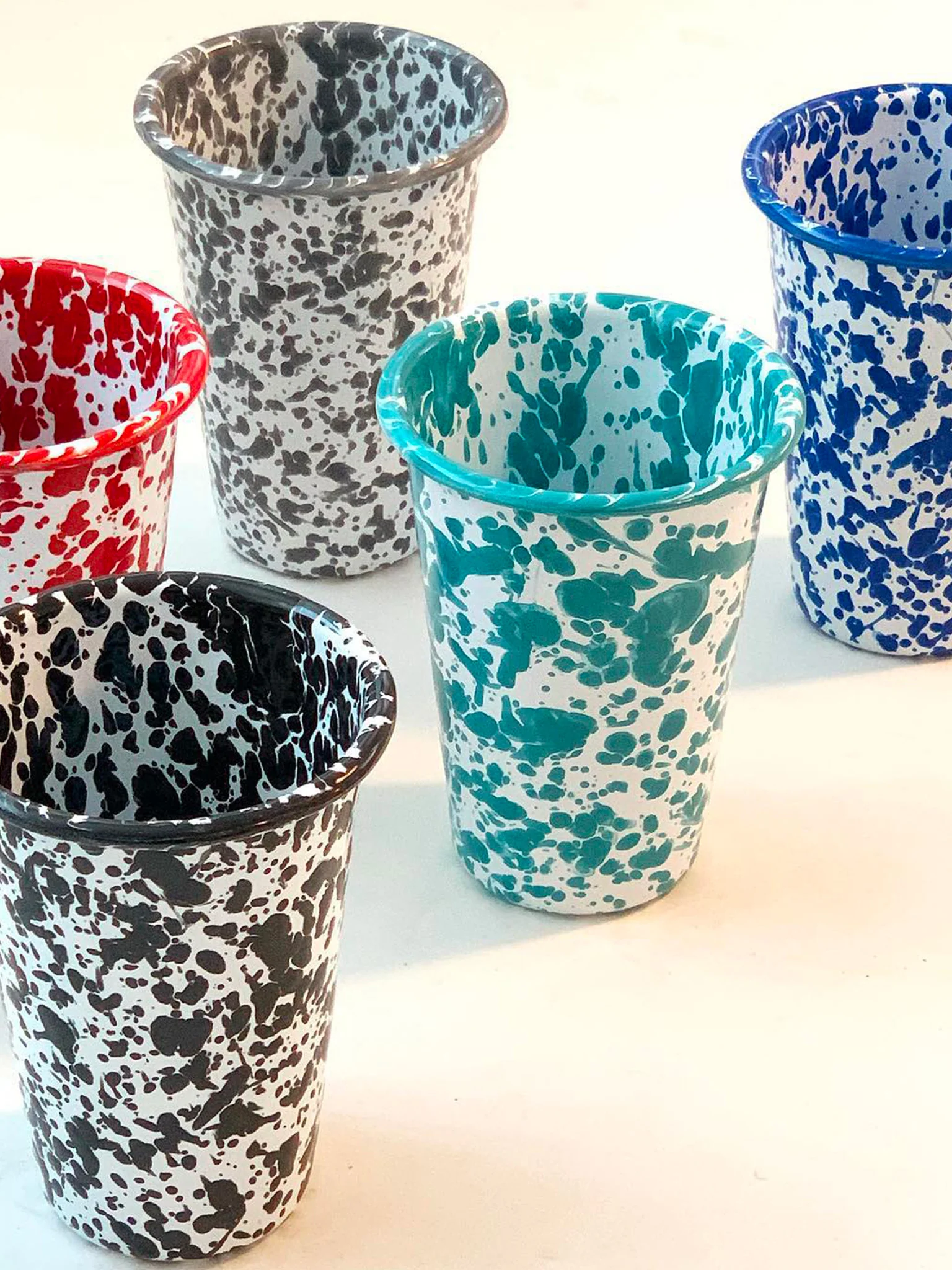Splatter Tumbler (410ml) - Turquoise - Image 2