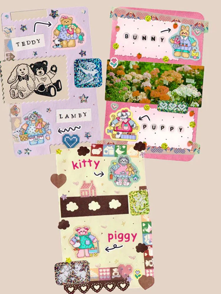 Cutie Critters Vinyl Sticker Sheet - Image 3