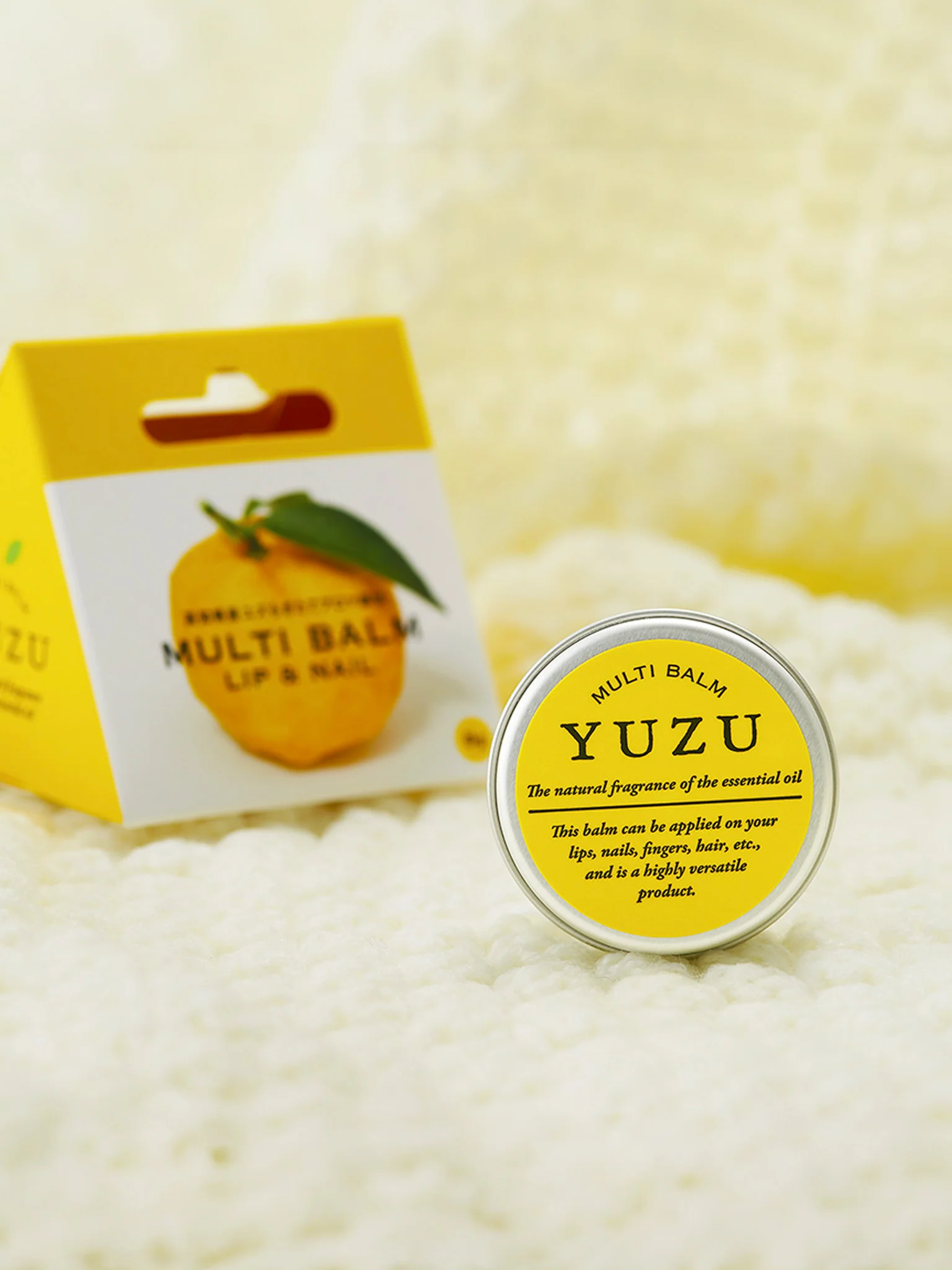 Daily Aroma Japan Yuzu Multi Balm (For Lip & Nail) 8g - Image 2