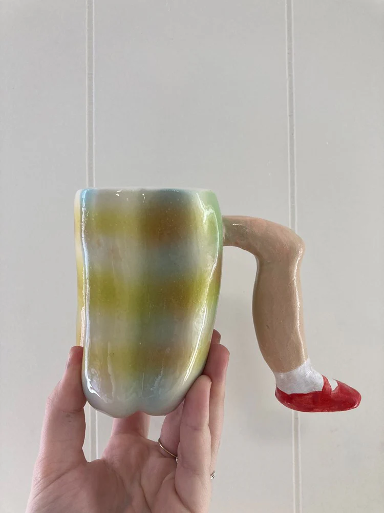 Dancing Leg Capsicum Mug x Albatross Ceramic - Image 3