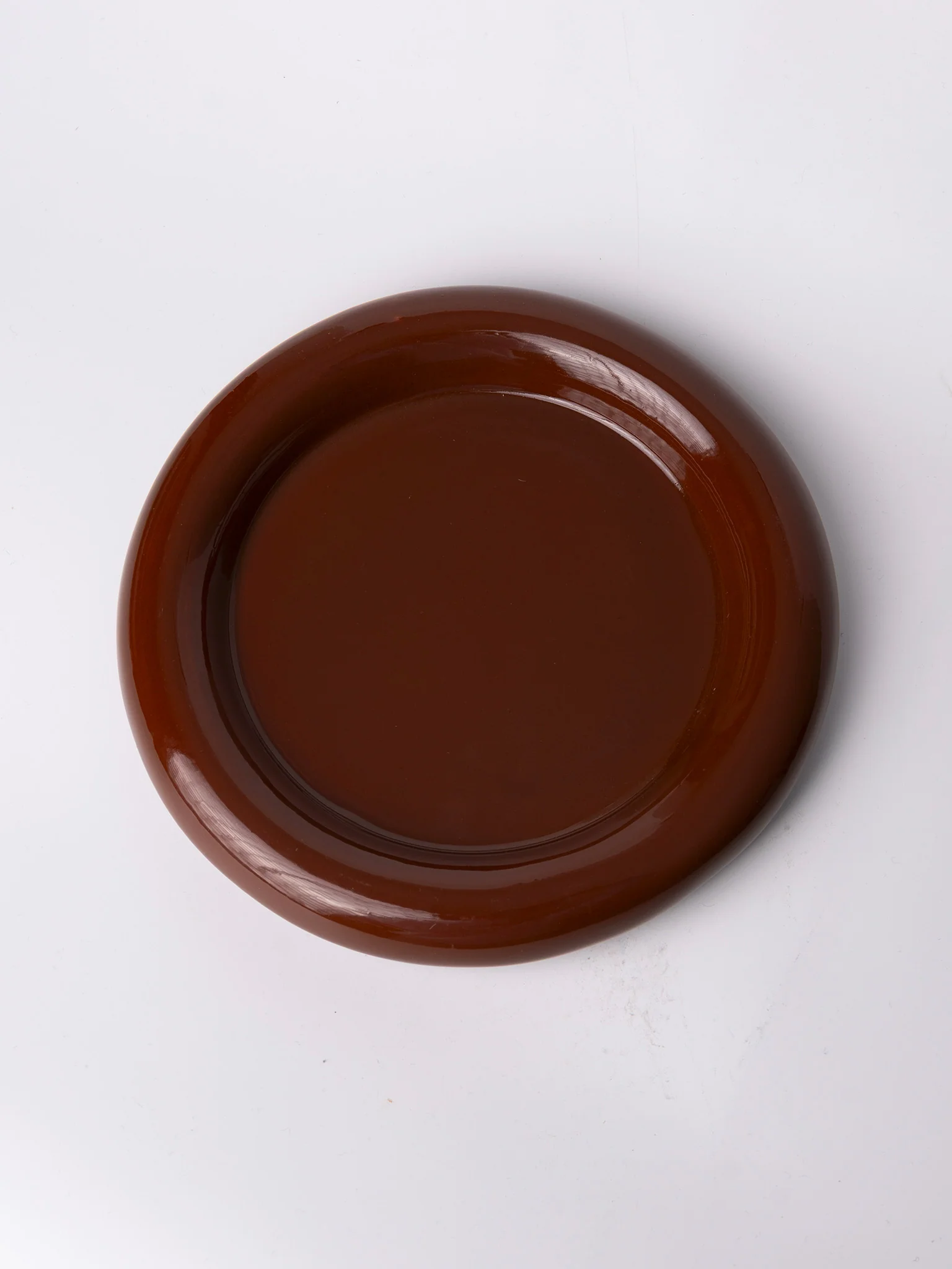 Donut Mid Plate - Brown (20cm) - Image 2