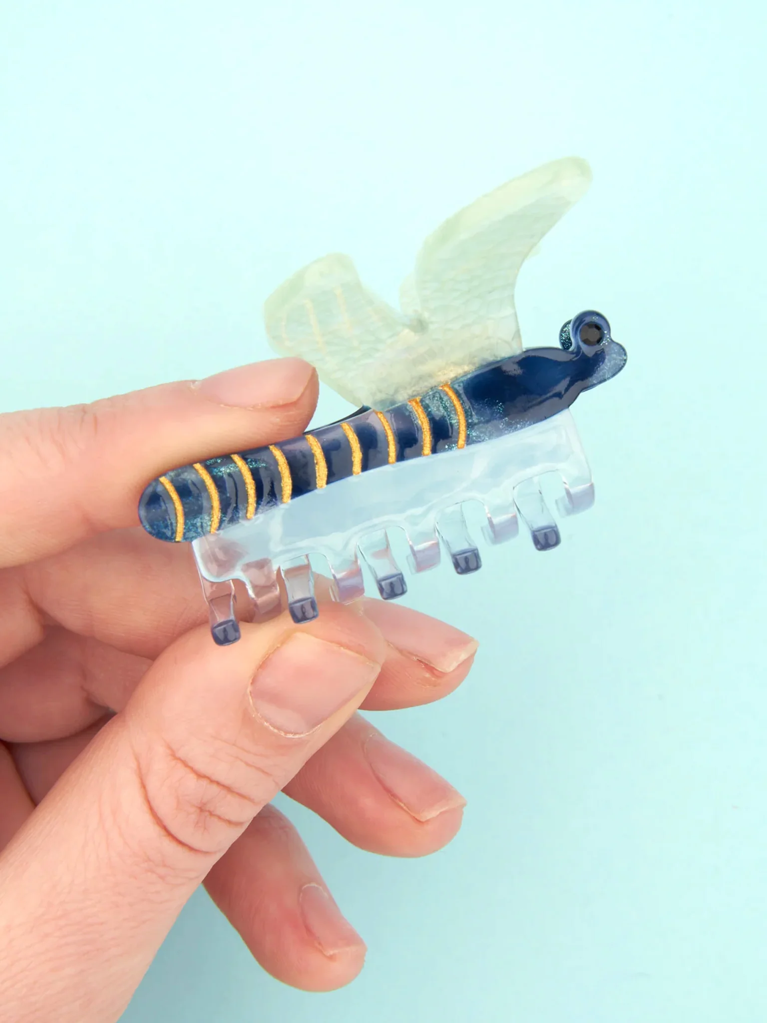 Dragonfly Hair Claw - Image 3