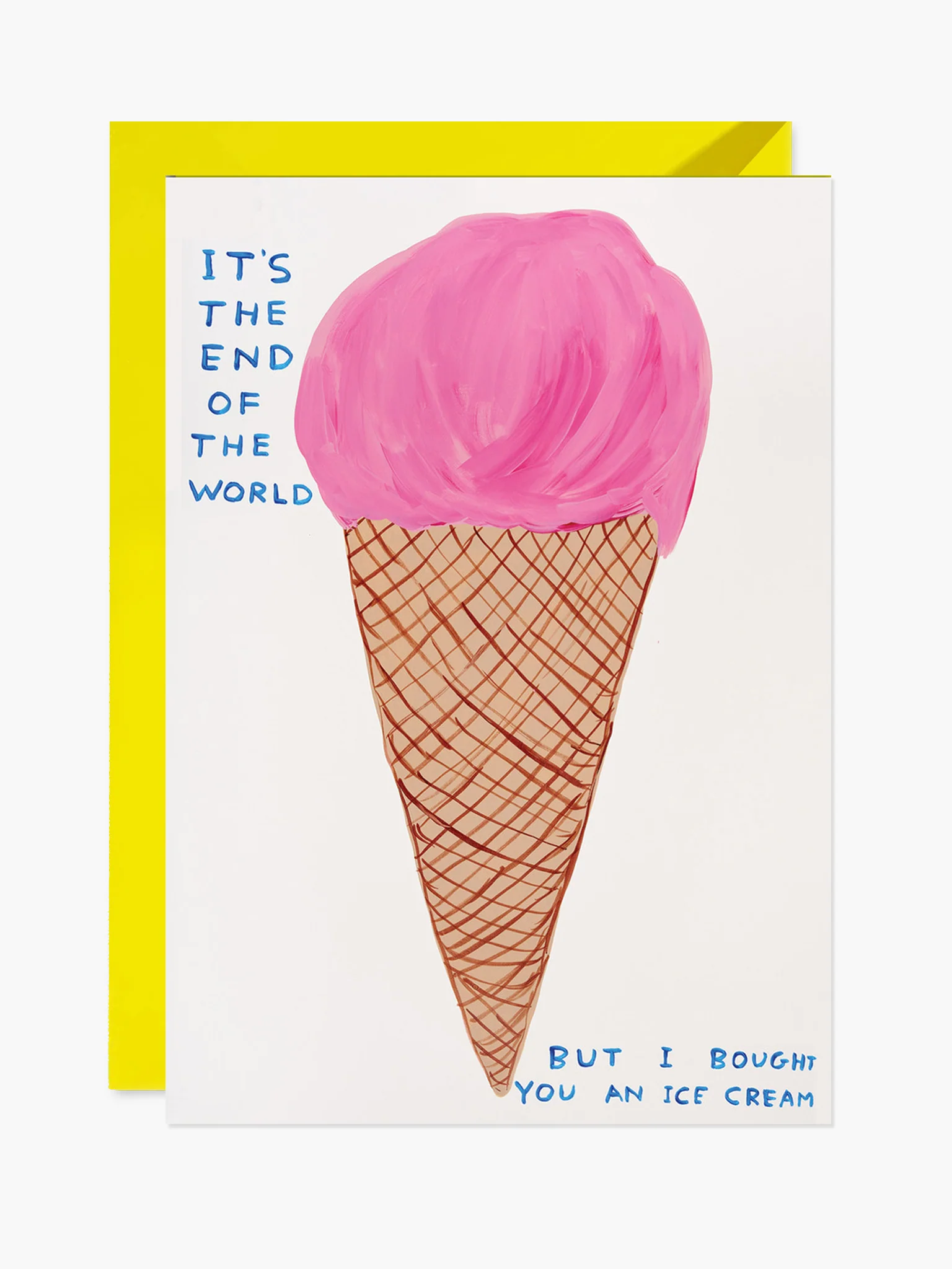 End of the World Card x David Shrigley