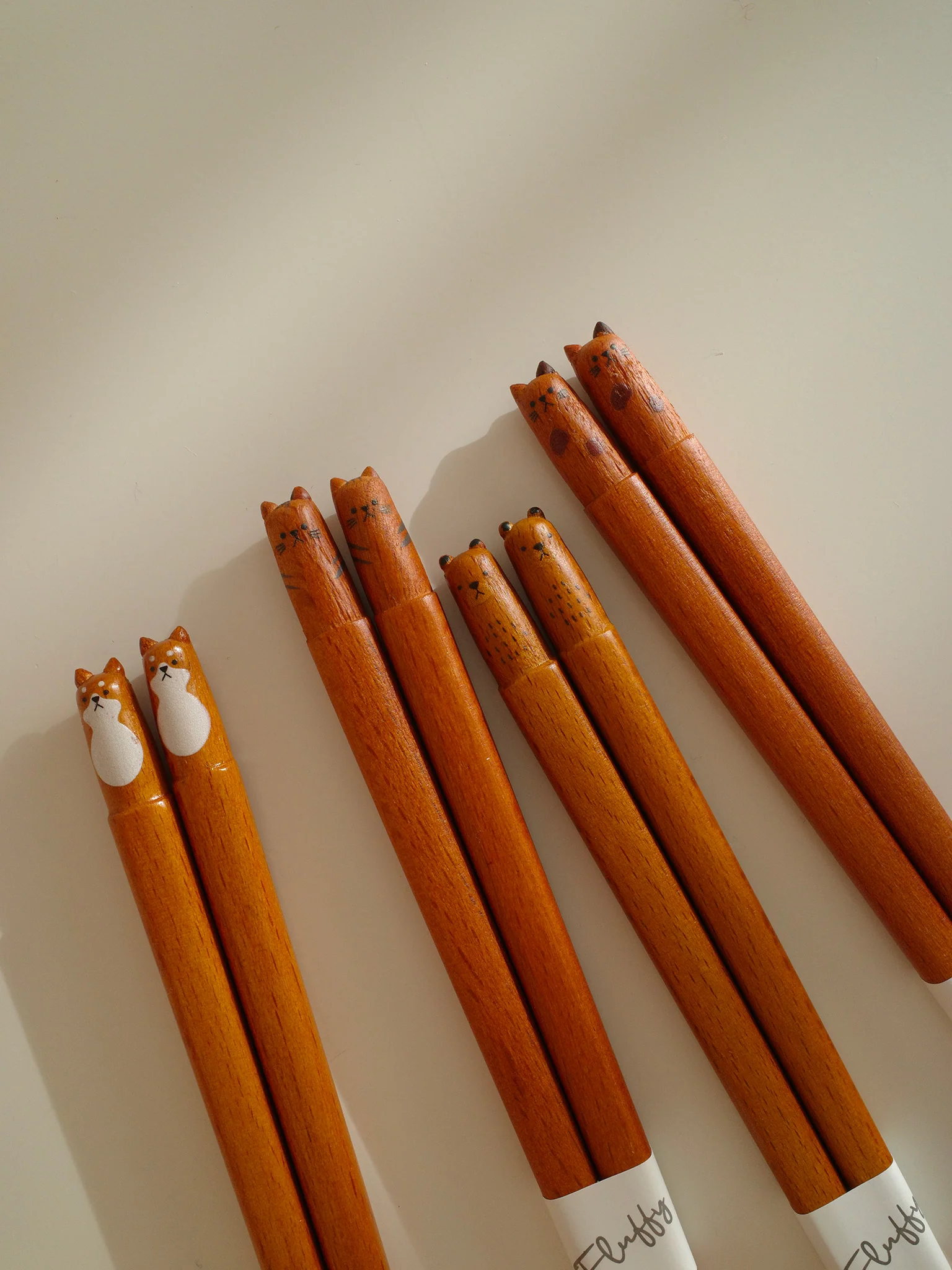 "Fluffy" Wood Chopsticks (4 Styles) - Image 2