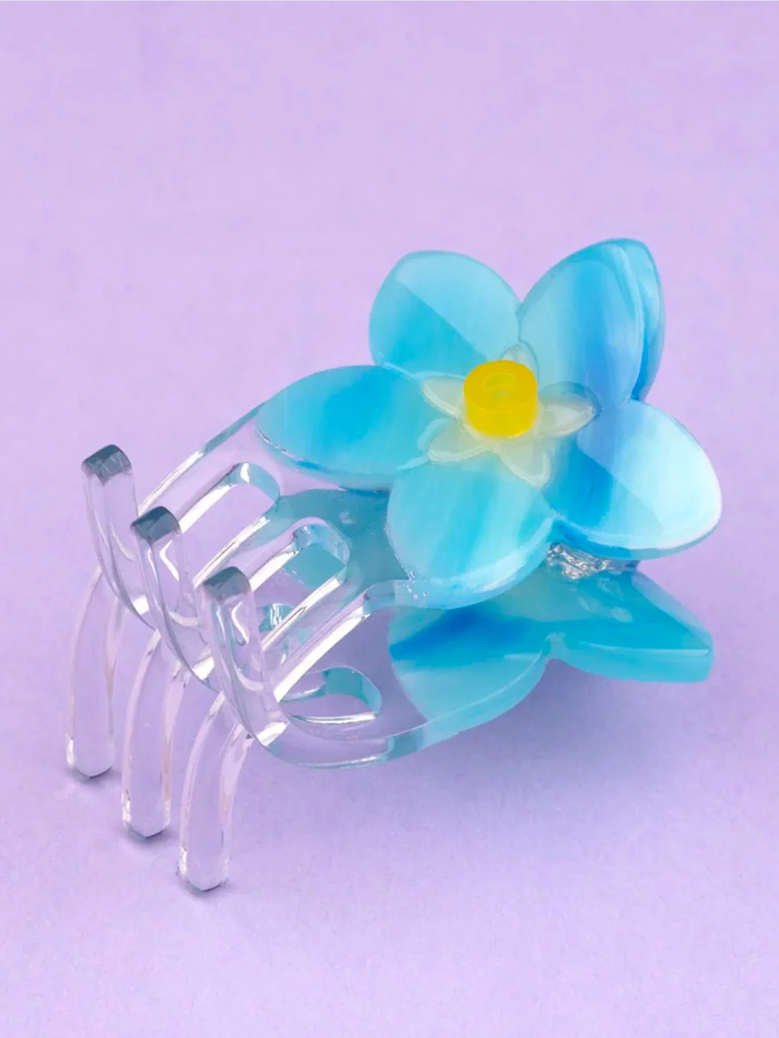 Forget Me Not Mini Hair Claw - Image 3