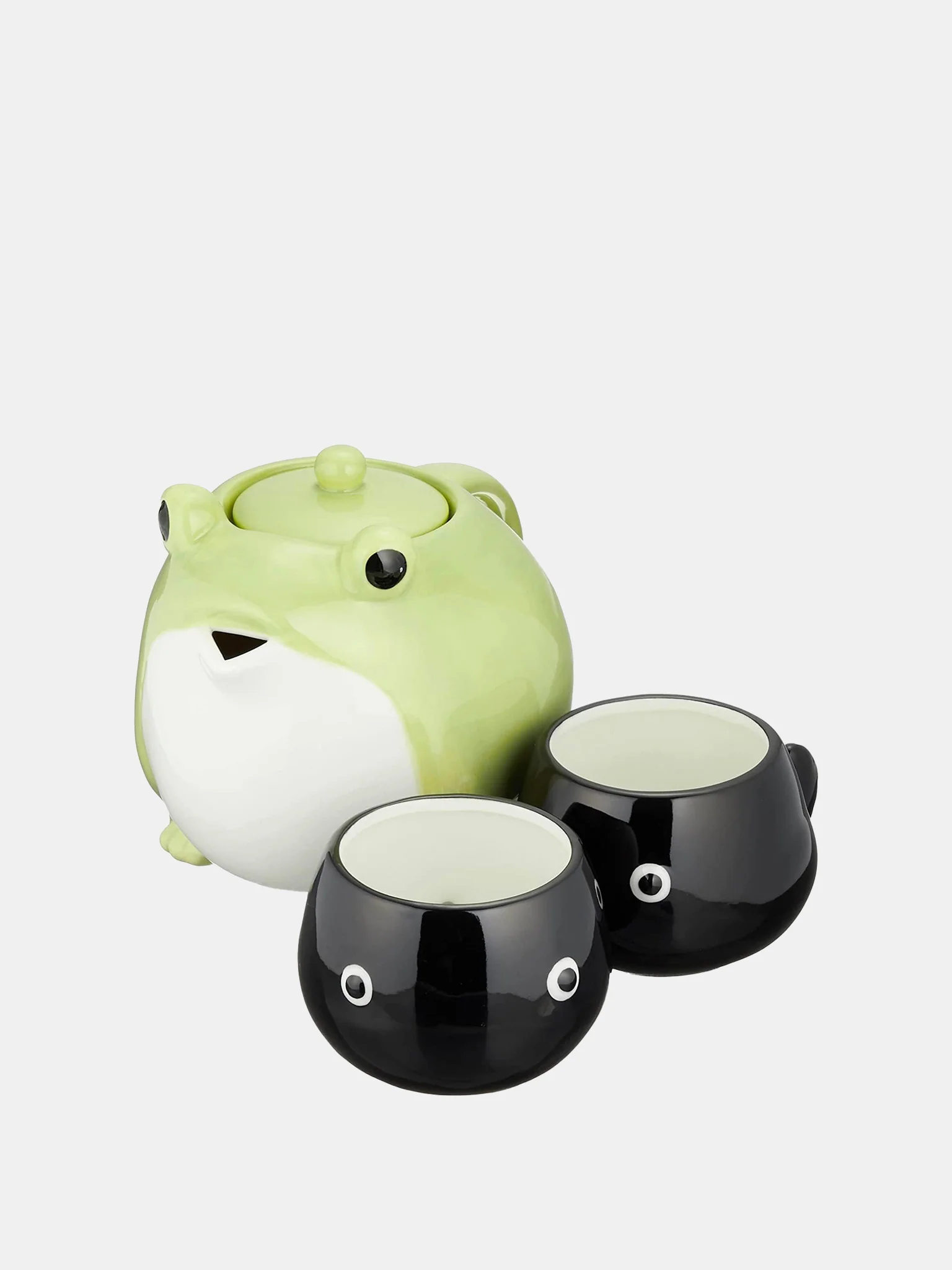 Frog Family Teapot & Cup Set (600ml) - Image 3