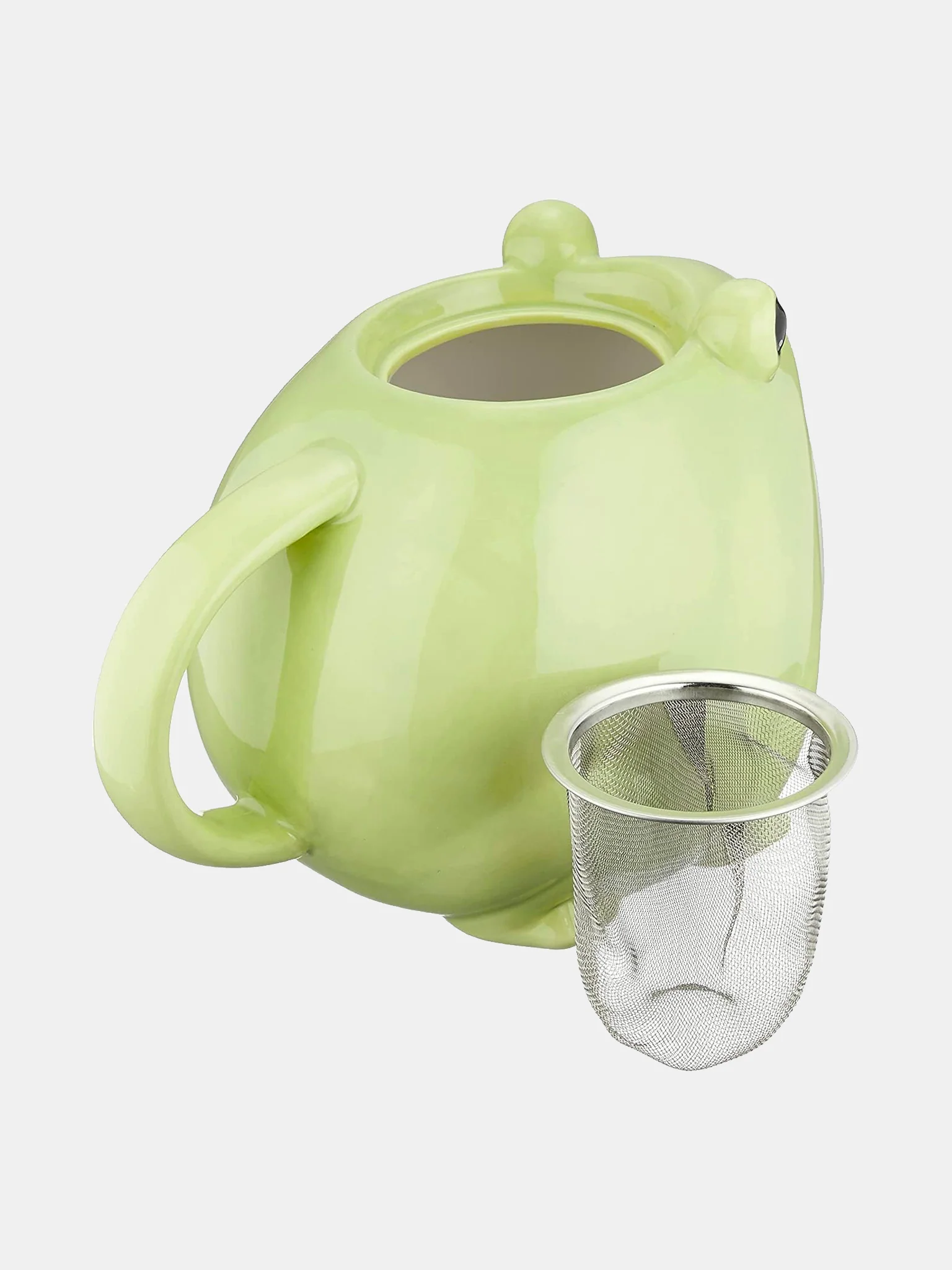 Frog Family Teapot & Cup Set (600ml) - Image 5