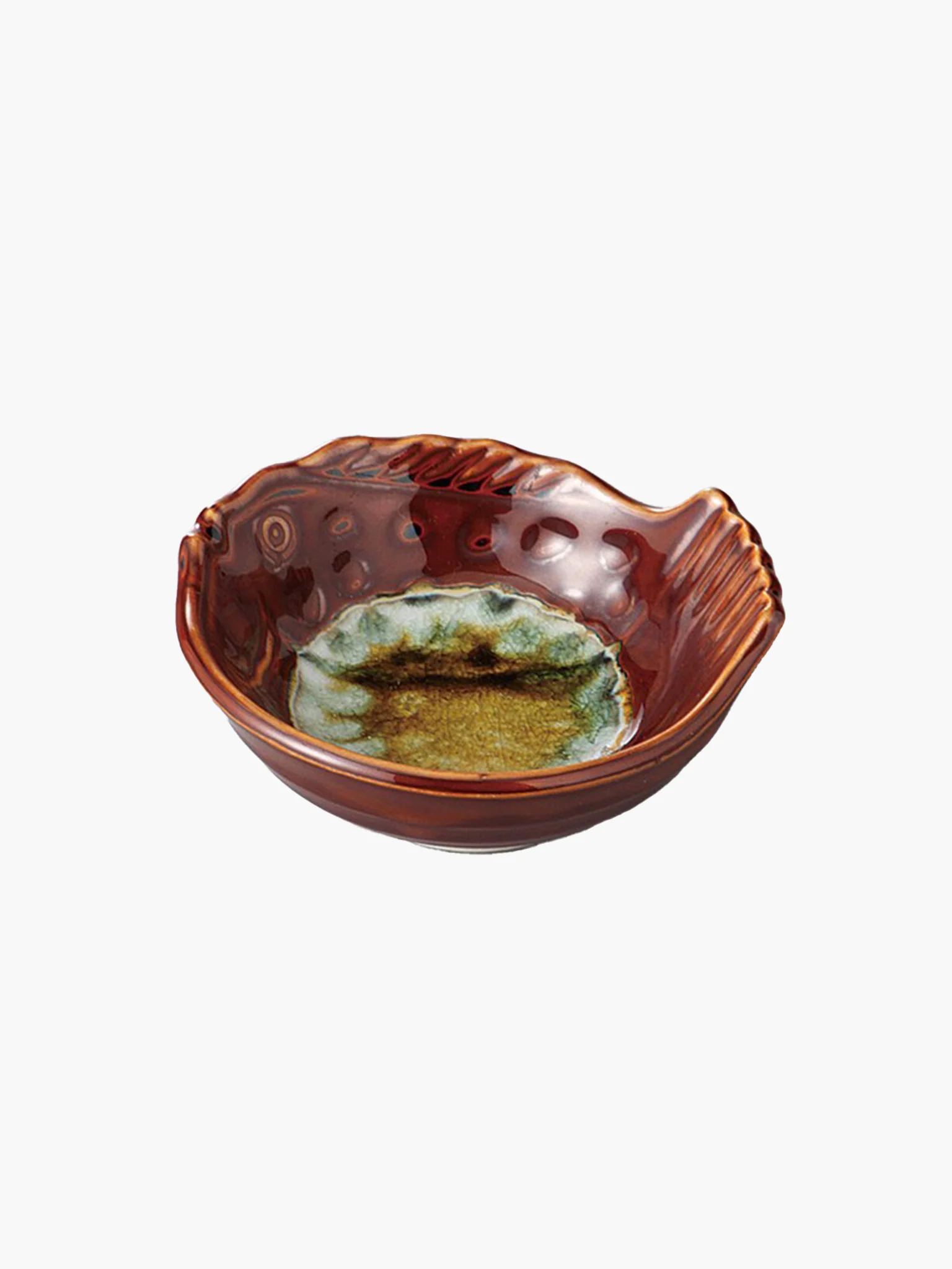 Fugu Minoware Bowl - Rusty Brown (9cm)