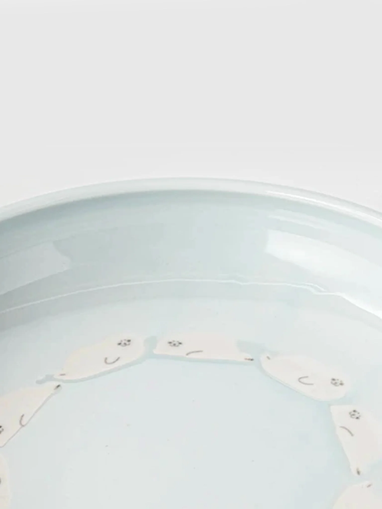 Gentle Lullaby Deep Plate (17cm) - Blue Seal - Image 3
