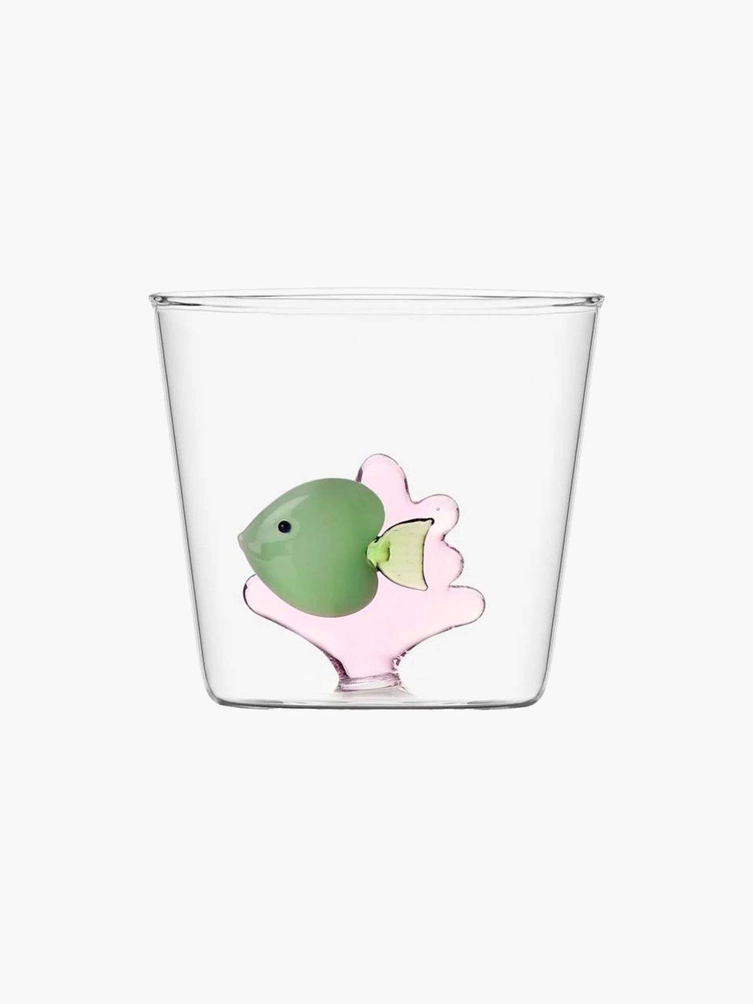Green Fish & Pink Seaweed Tumbler