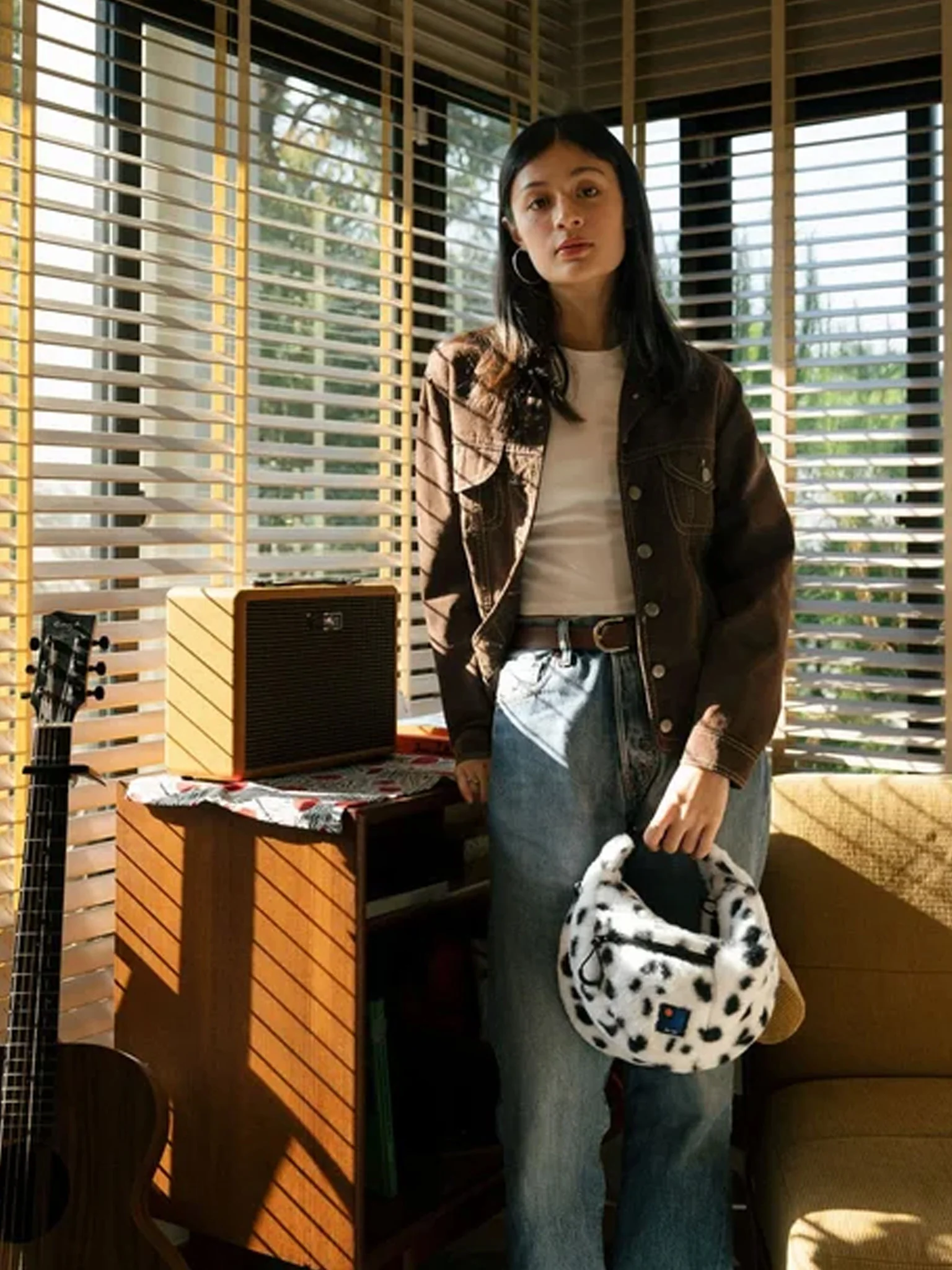 Half Moon Bag - Dalmatian - Image 2