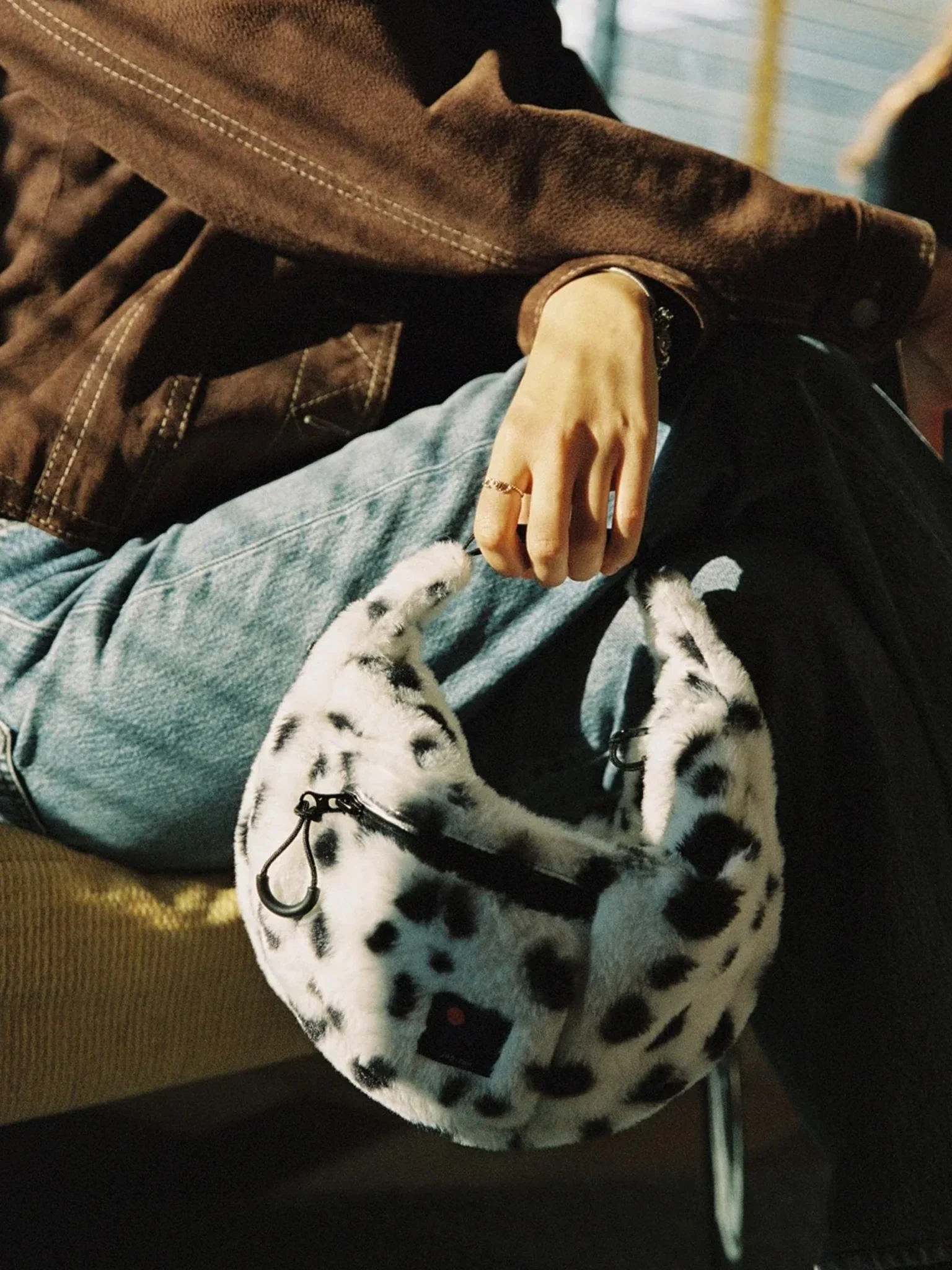 Half Moon Bag - Dalmatian - Image 3