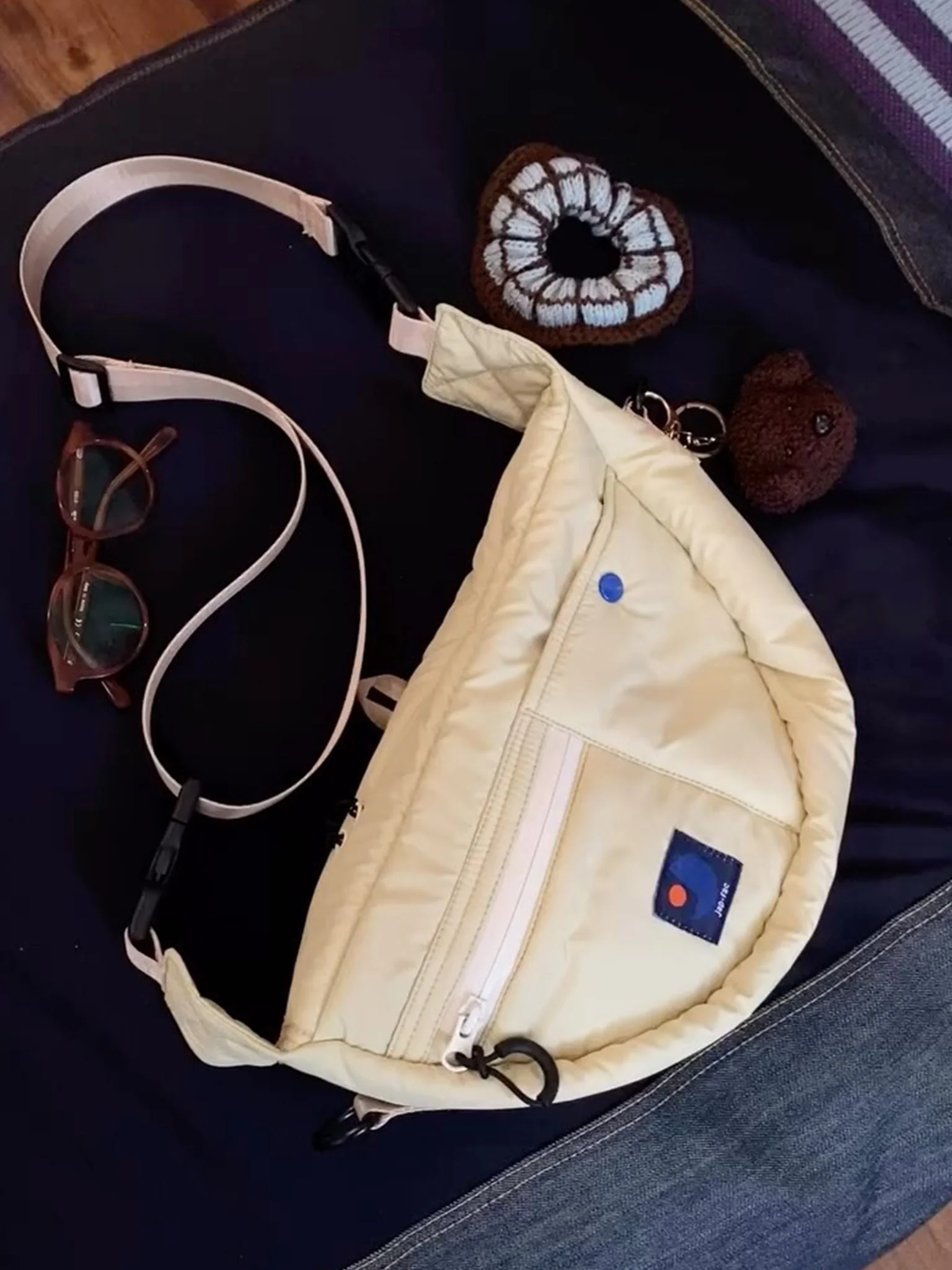 Half Moon Bag - Beige - Image 2