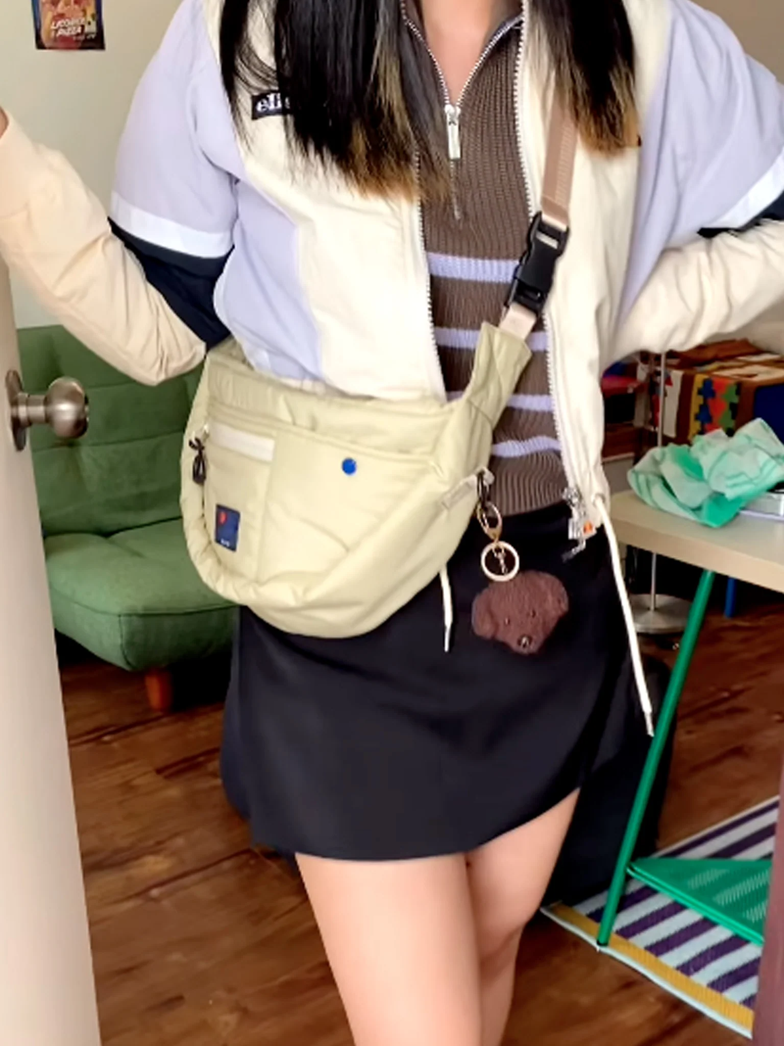 Half Moon Bag - Beige - Image 3