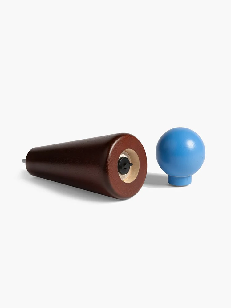 Halma Salt & Pepper Mill - Large Burgundy - Image 3