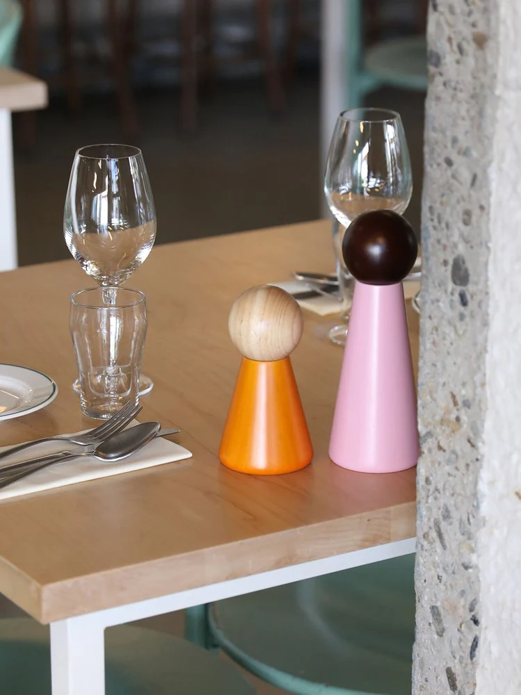 Halma Salt & Pepper Mill - Large Pink - Image 2