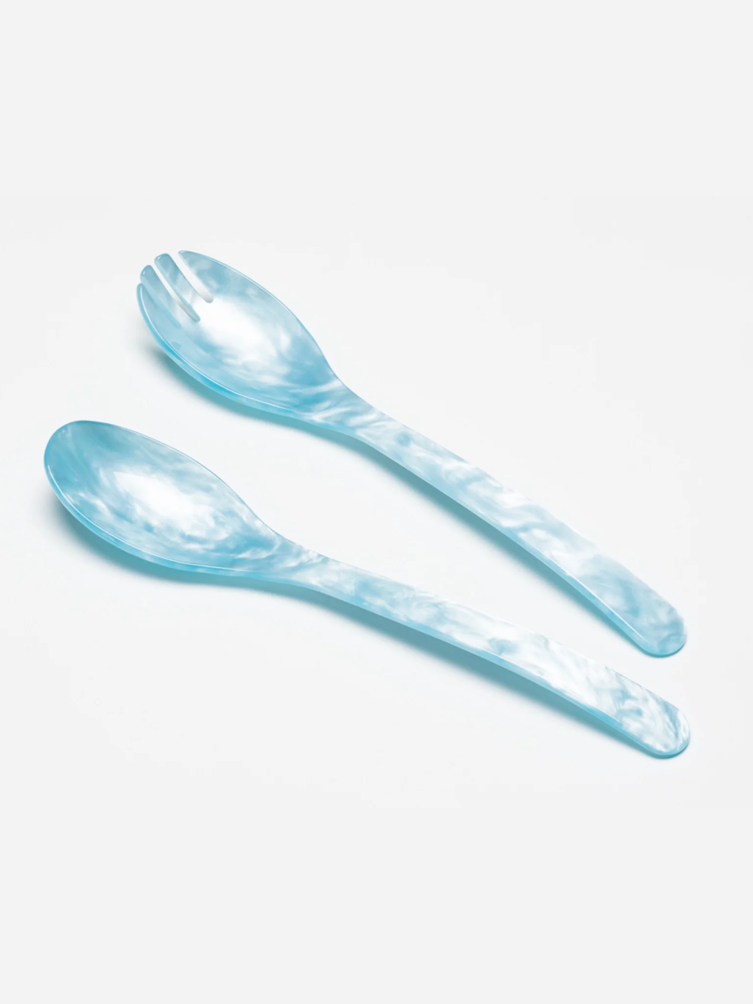 Heim Sohne Salad Servers - Aqua - Image 2