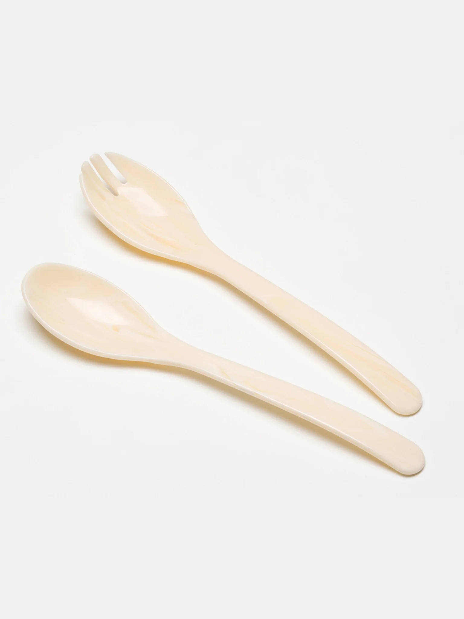 Heim Sohne Salad Servers - Ivory - Image 2