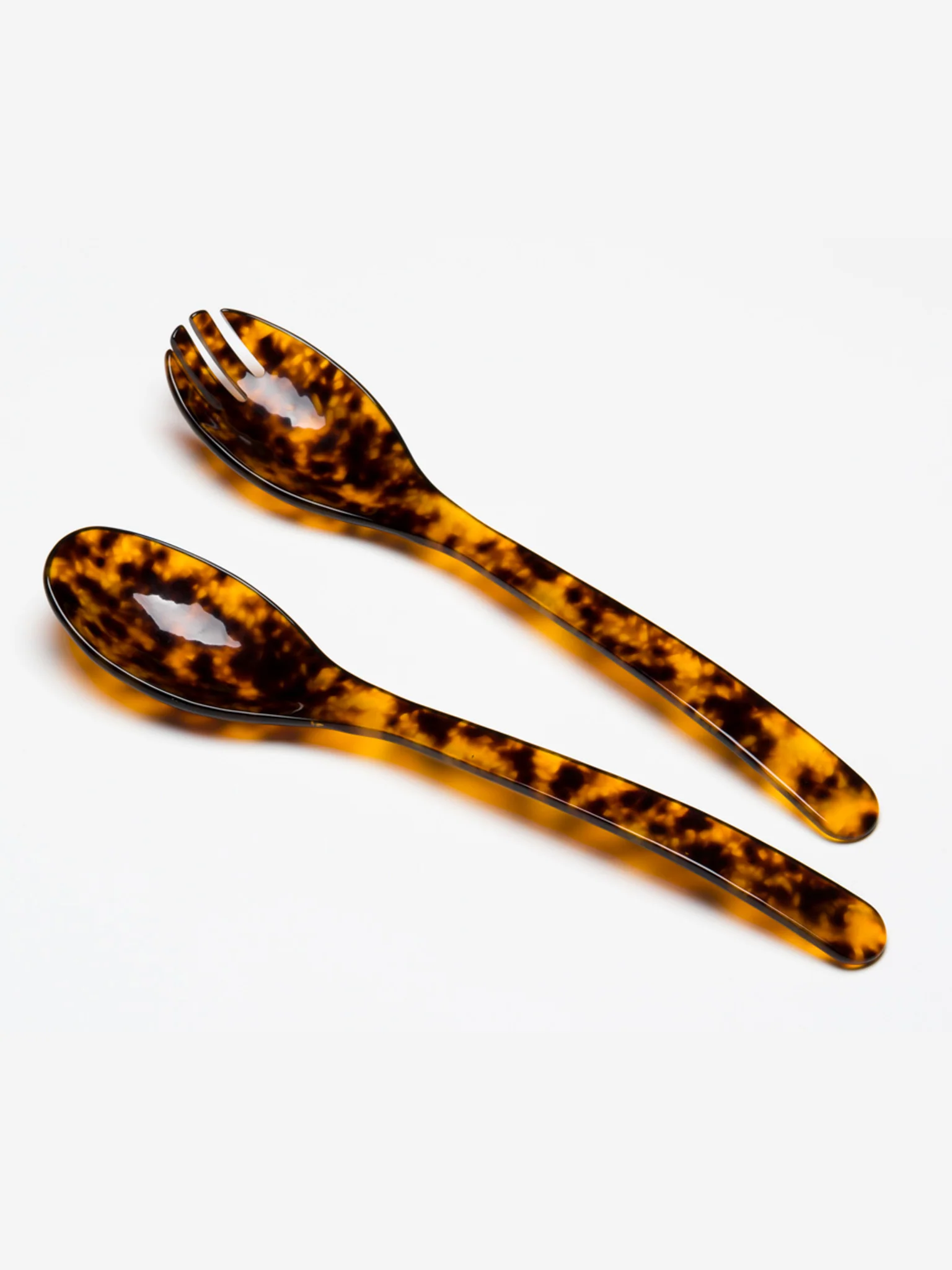 Heim Sohne Salad Servers - Tortoiseshell - Image 2