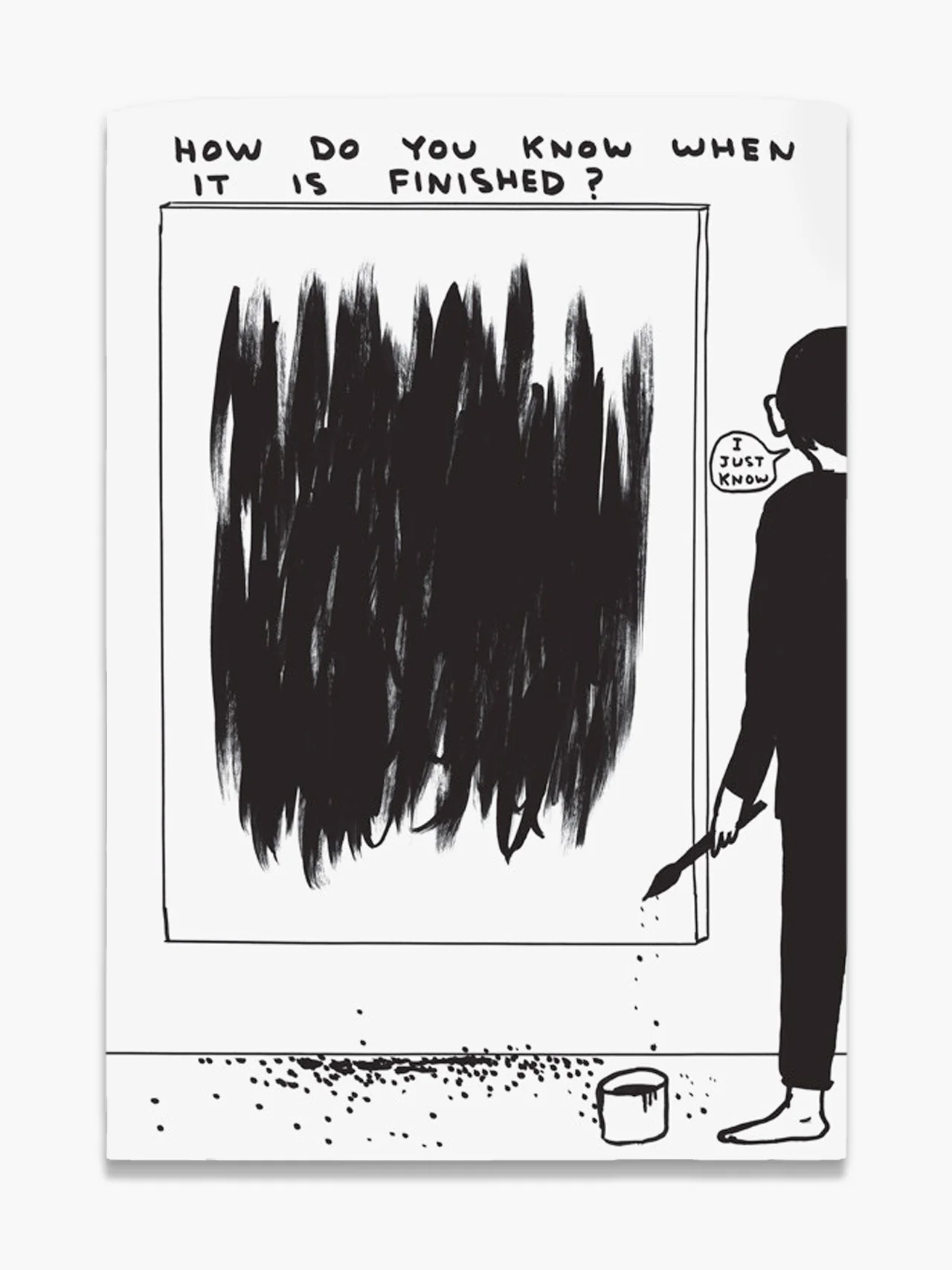 How Do You Know - A5 Sketchbook x David Shrigley