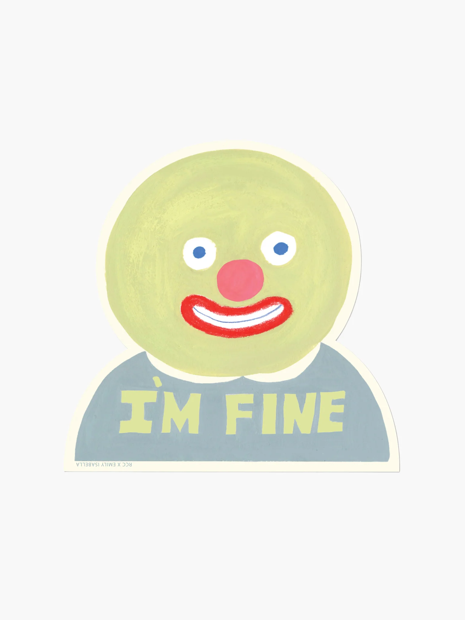 I'm Fine Sticker