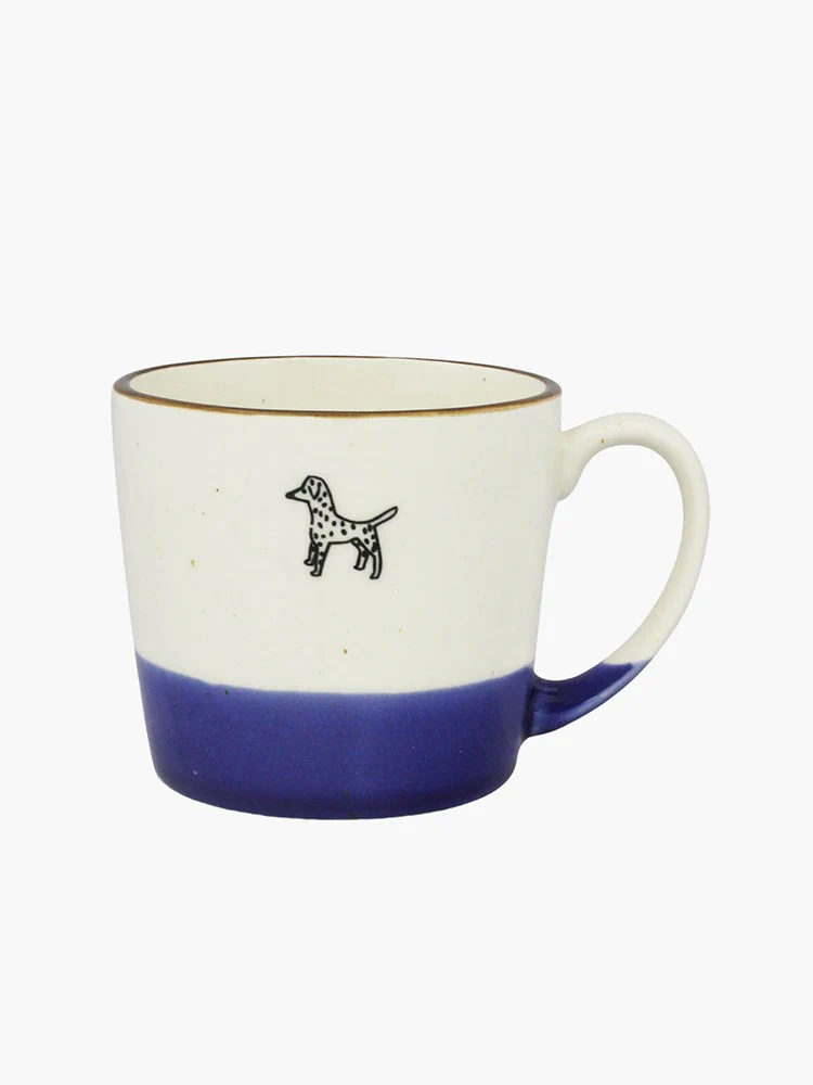 Izawa Mino Mug - Blue Dog