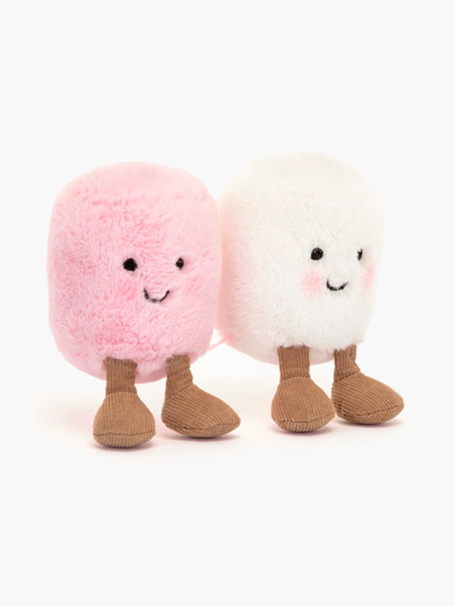 Jellycat Amuseables Pink & White Marshmallows - Image 3
